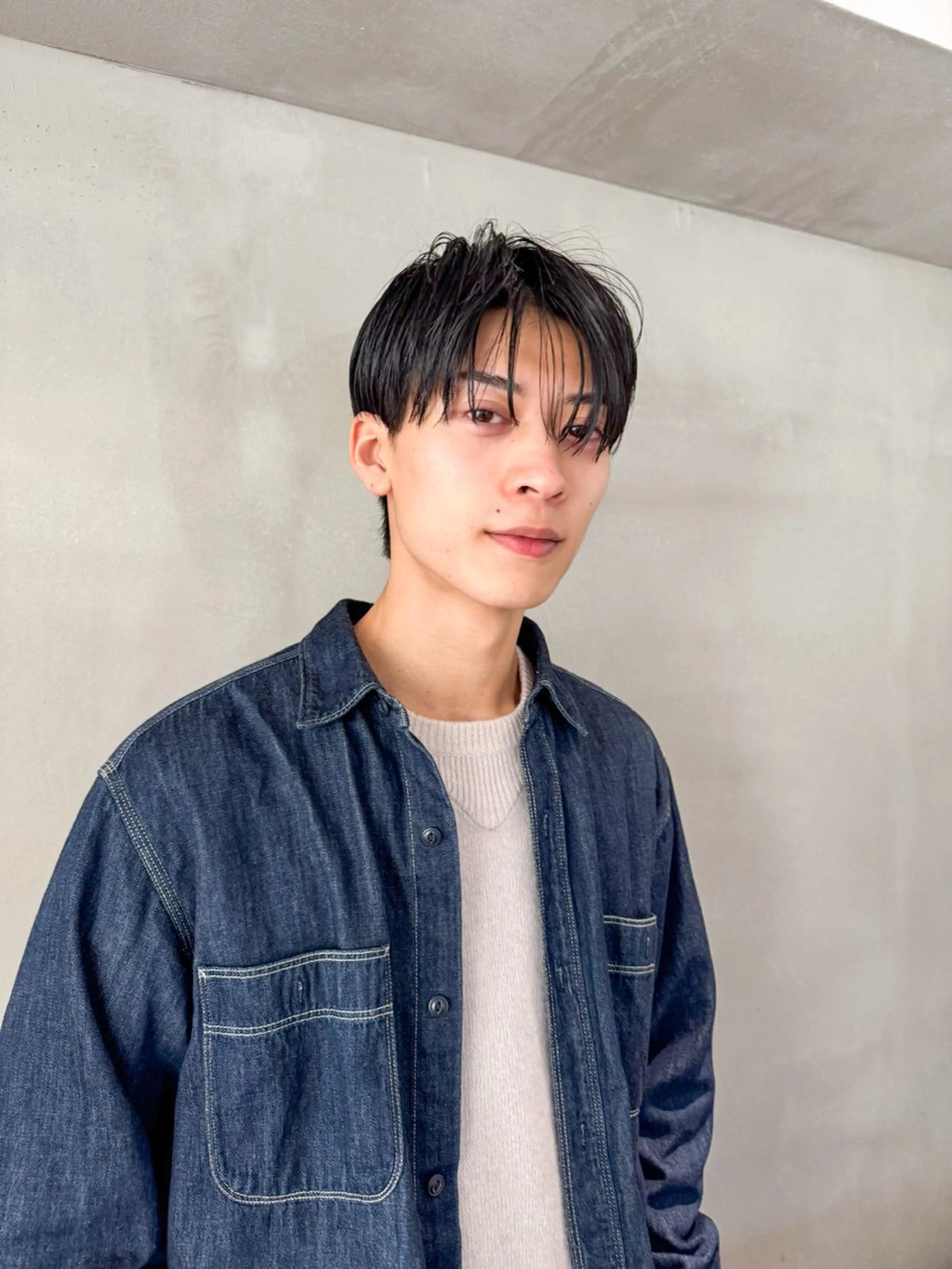 メンズ カット 山中 束真のヘアスタイル