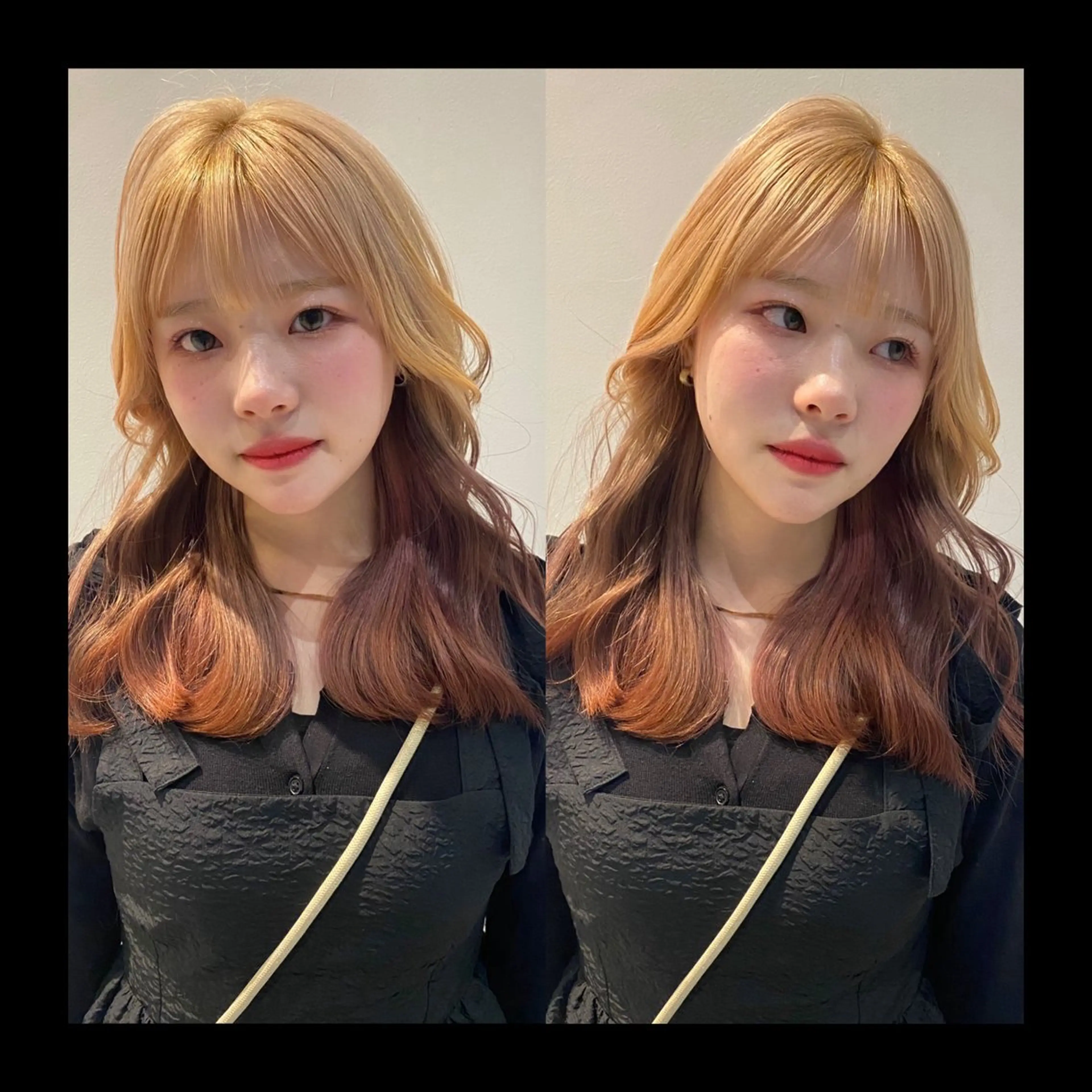 セミロング カラー 卒業式のヘアスタイル カット ヘアカラー トリートメント mai / linoah˚✧のヘアスタイル