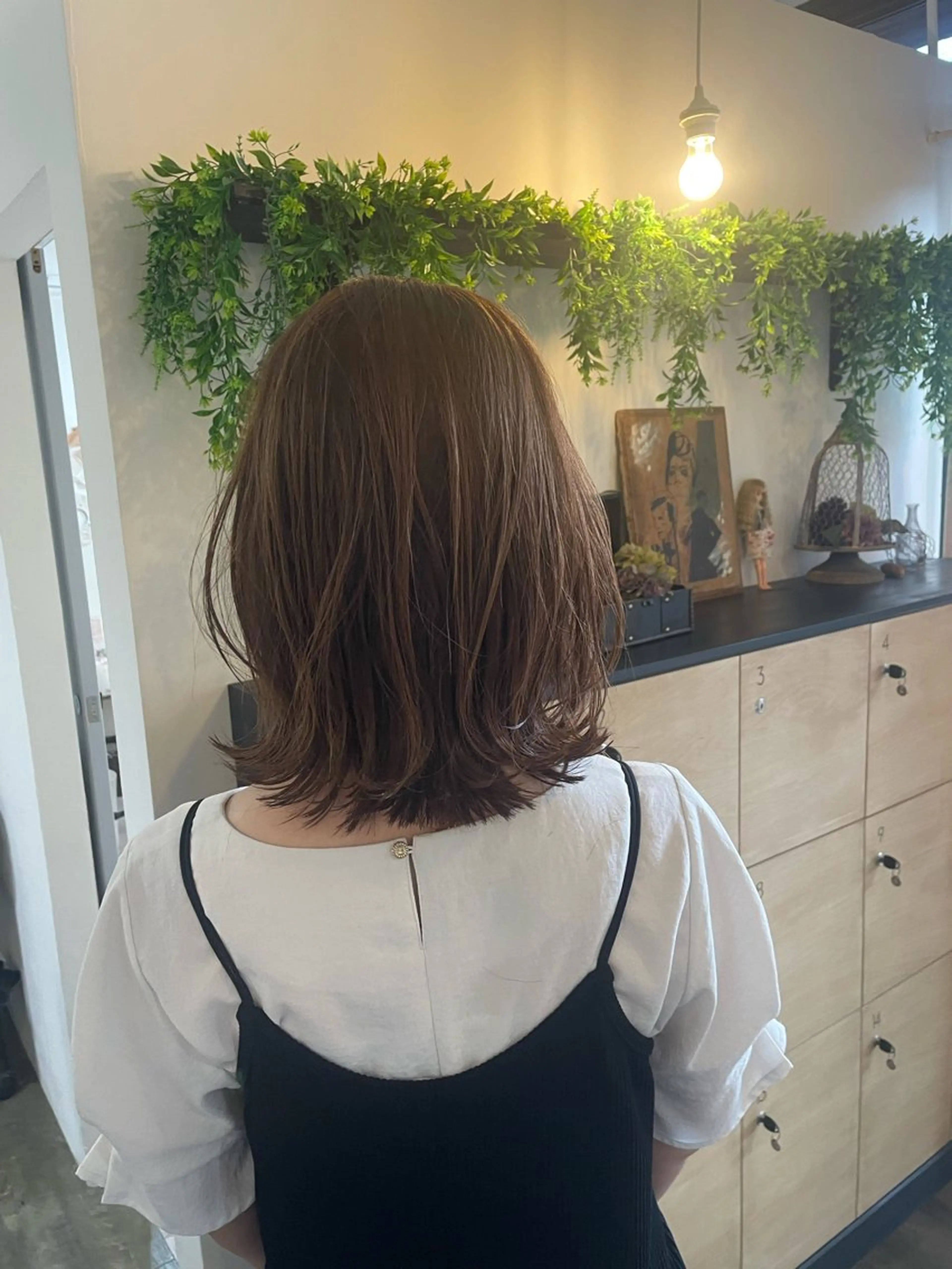 ミディアム カラー モテるブラウンカラー の達人Tomoyaのヘアスタイル