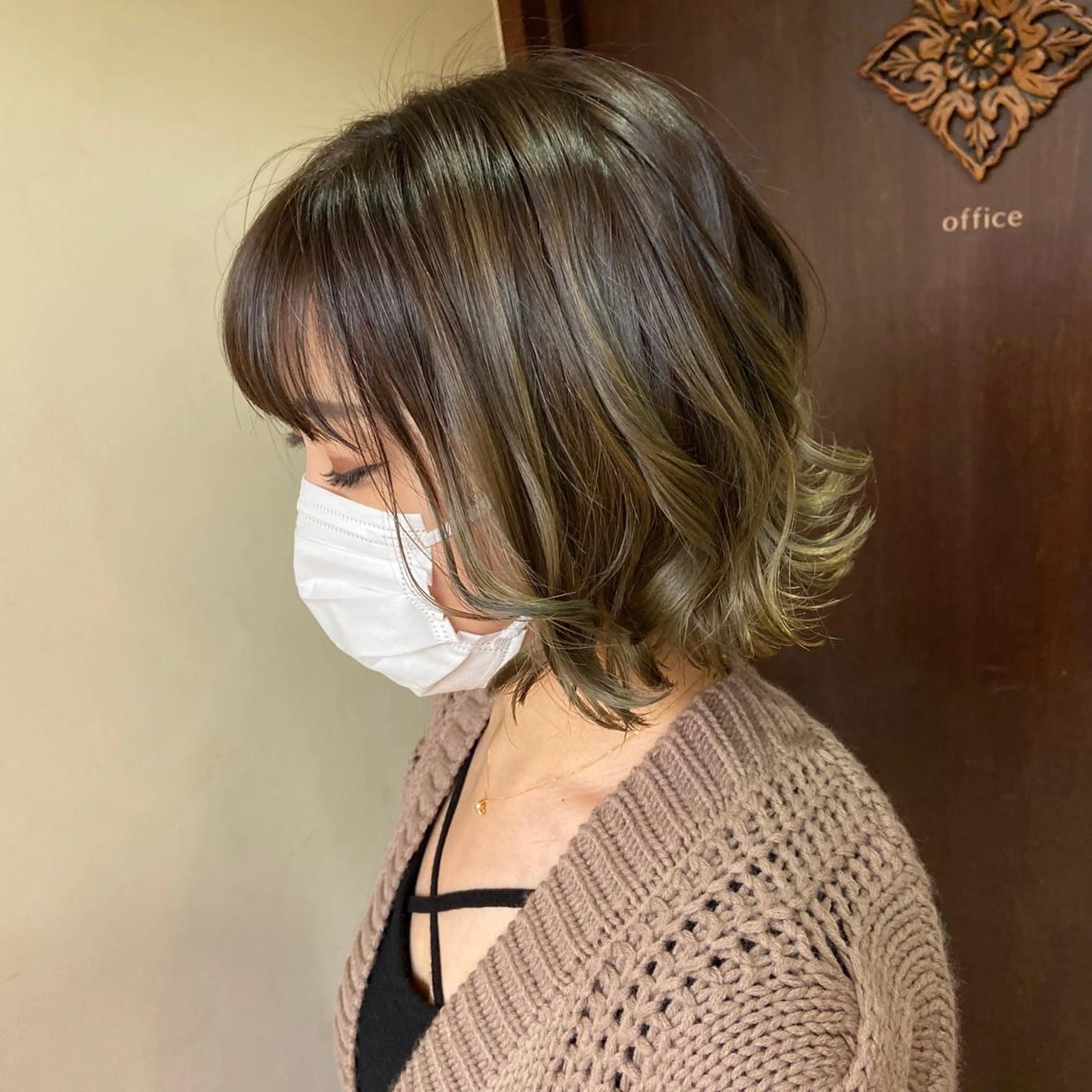 ショート カラー AIRFLOW所属・韓国ヘア ユイカのヘアスタイル