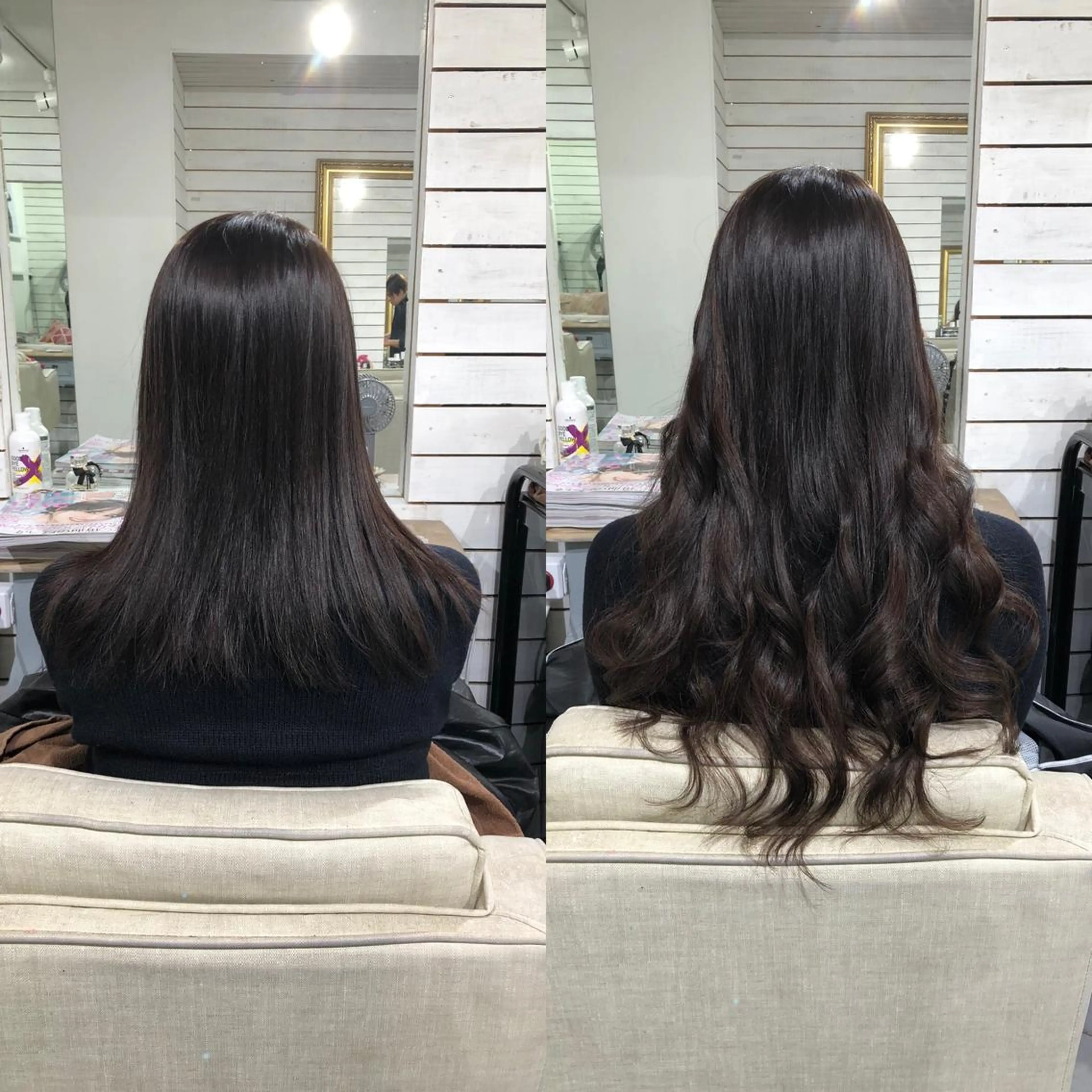 ロング カラー カット エクステ 韓国カラーエクステ 👑代表渡部雅己👑のヘアスタイル