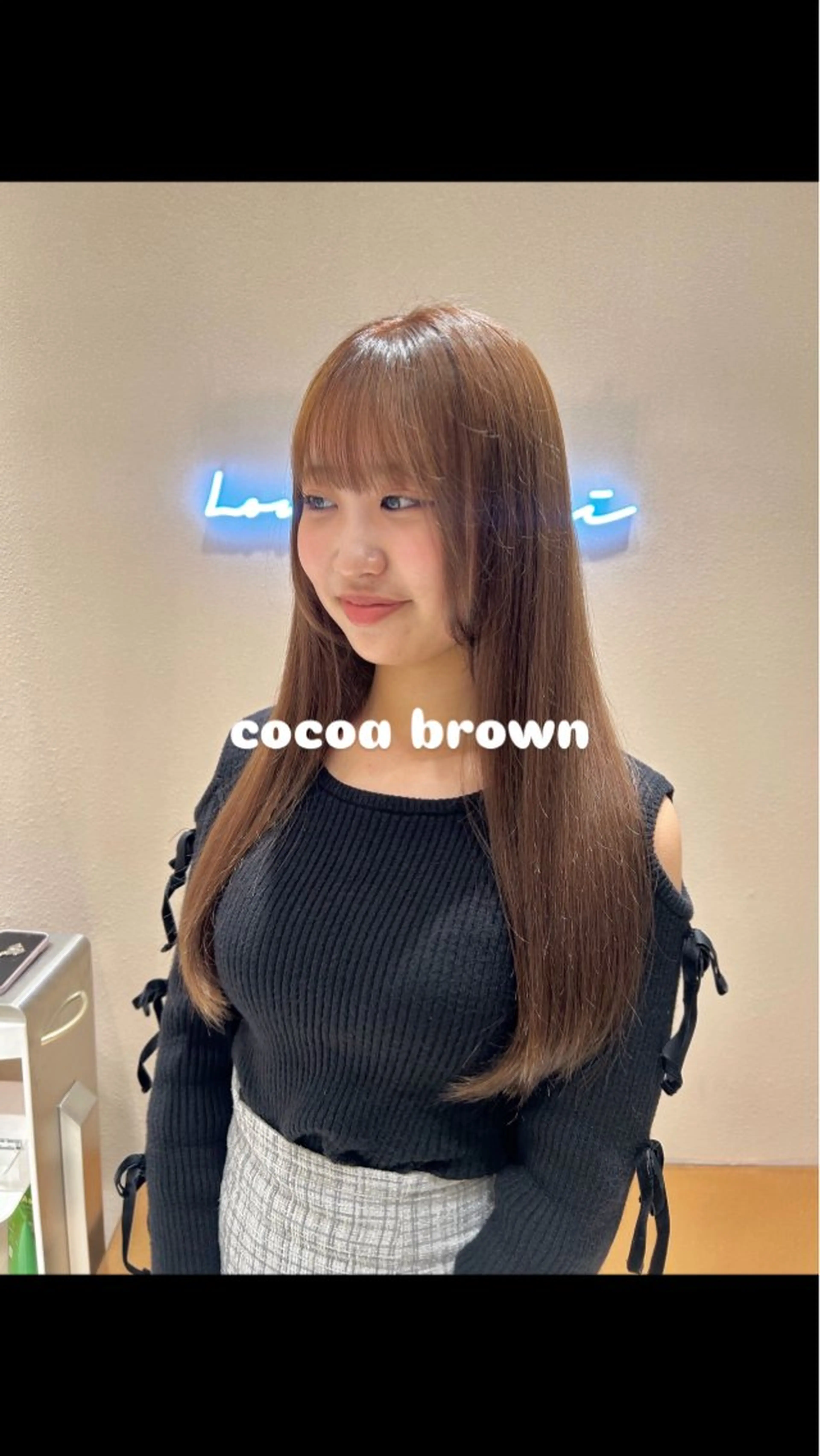 ロング カラー 暖色カラ-ෆ˚顔周り 🎀ོ白岩亜実🎀ོのヘアスタイル