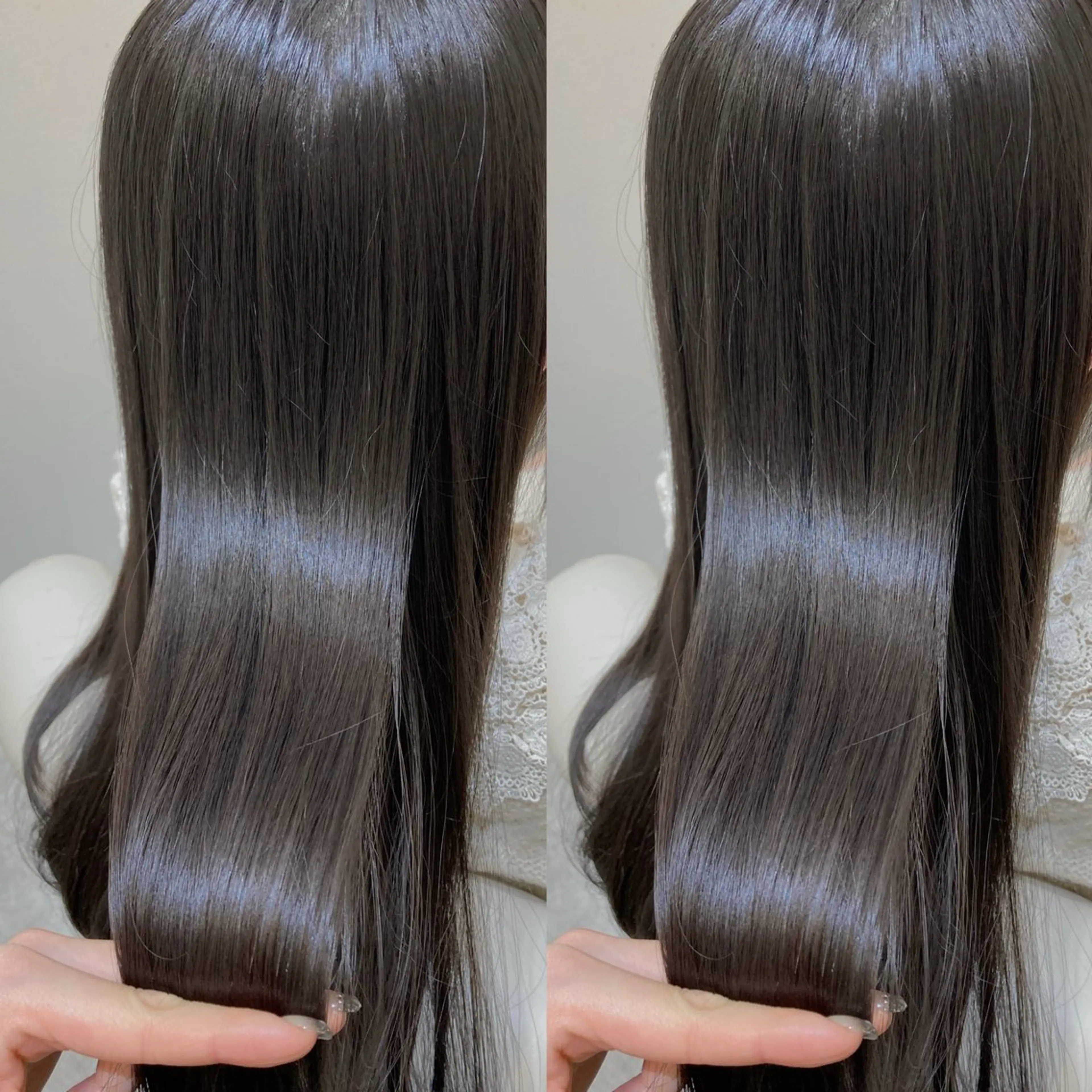 ロング カット ヘアカラー トリートメント LEVIJU hair 矢野岬のヘアスタイル