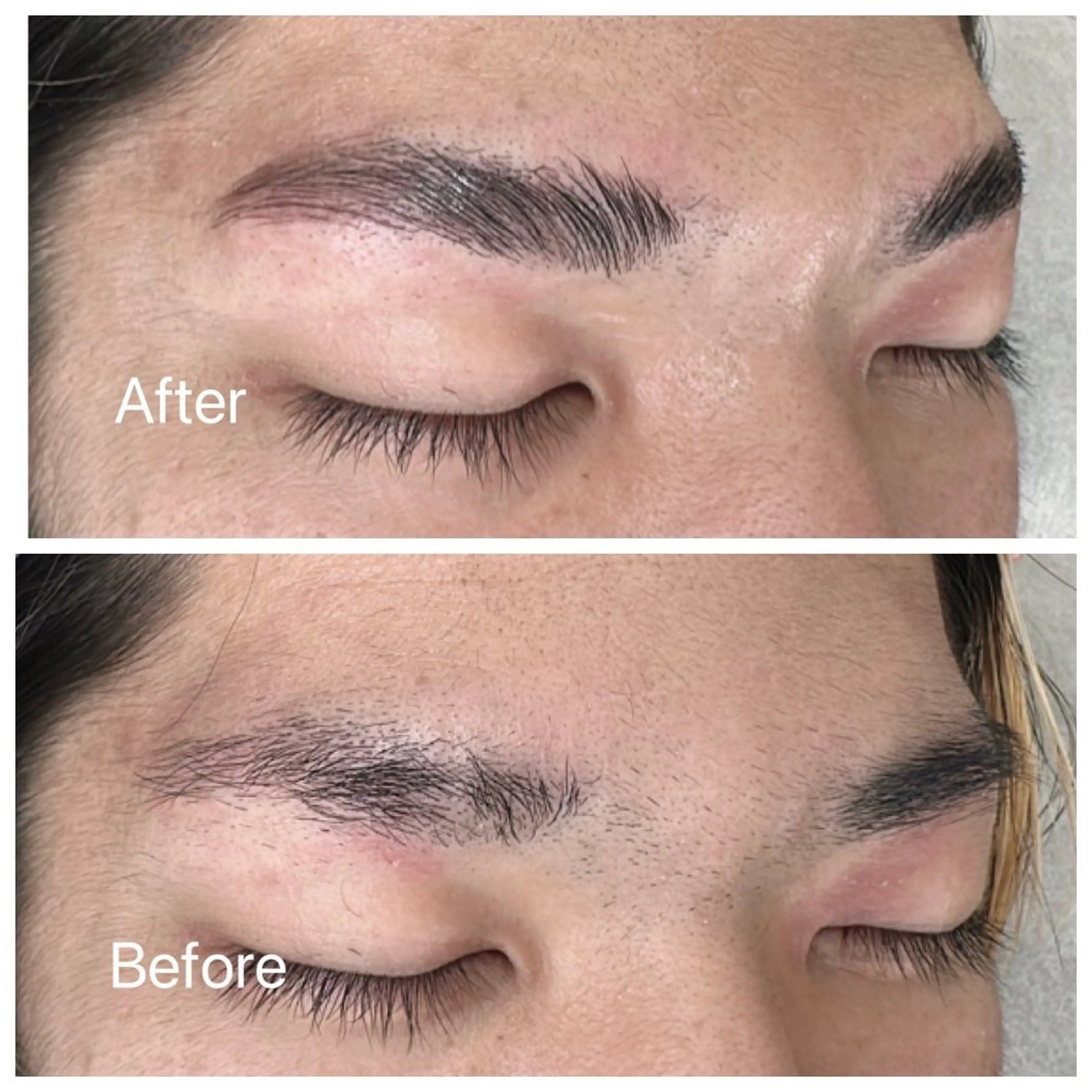 メンズ アイブロウ ノハラ リオのマツエク・マツパデザイン