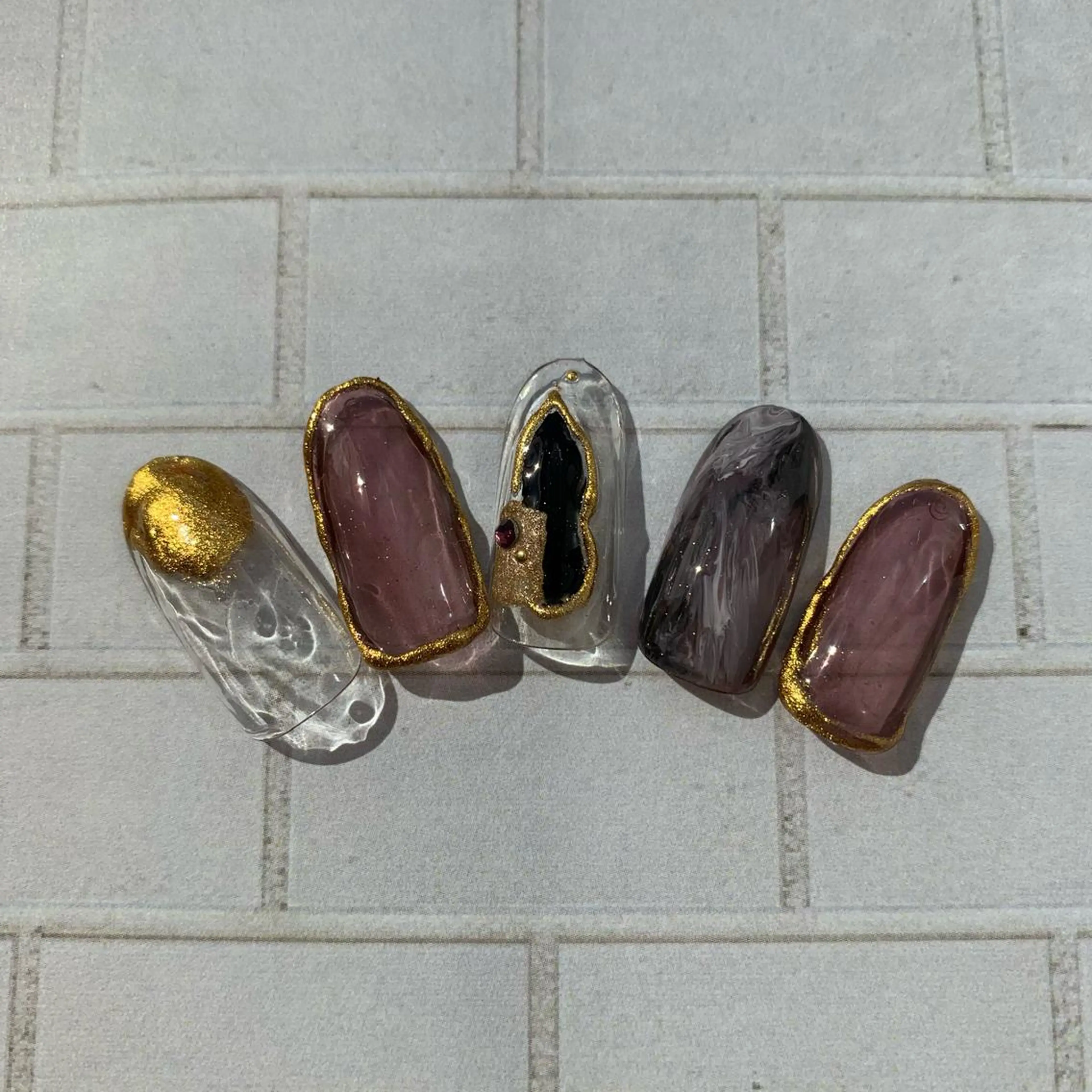 ネイル ハンドネイル フットネイル Adite nailのネイルデザイン