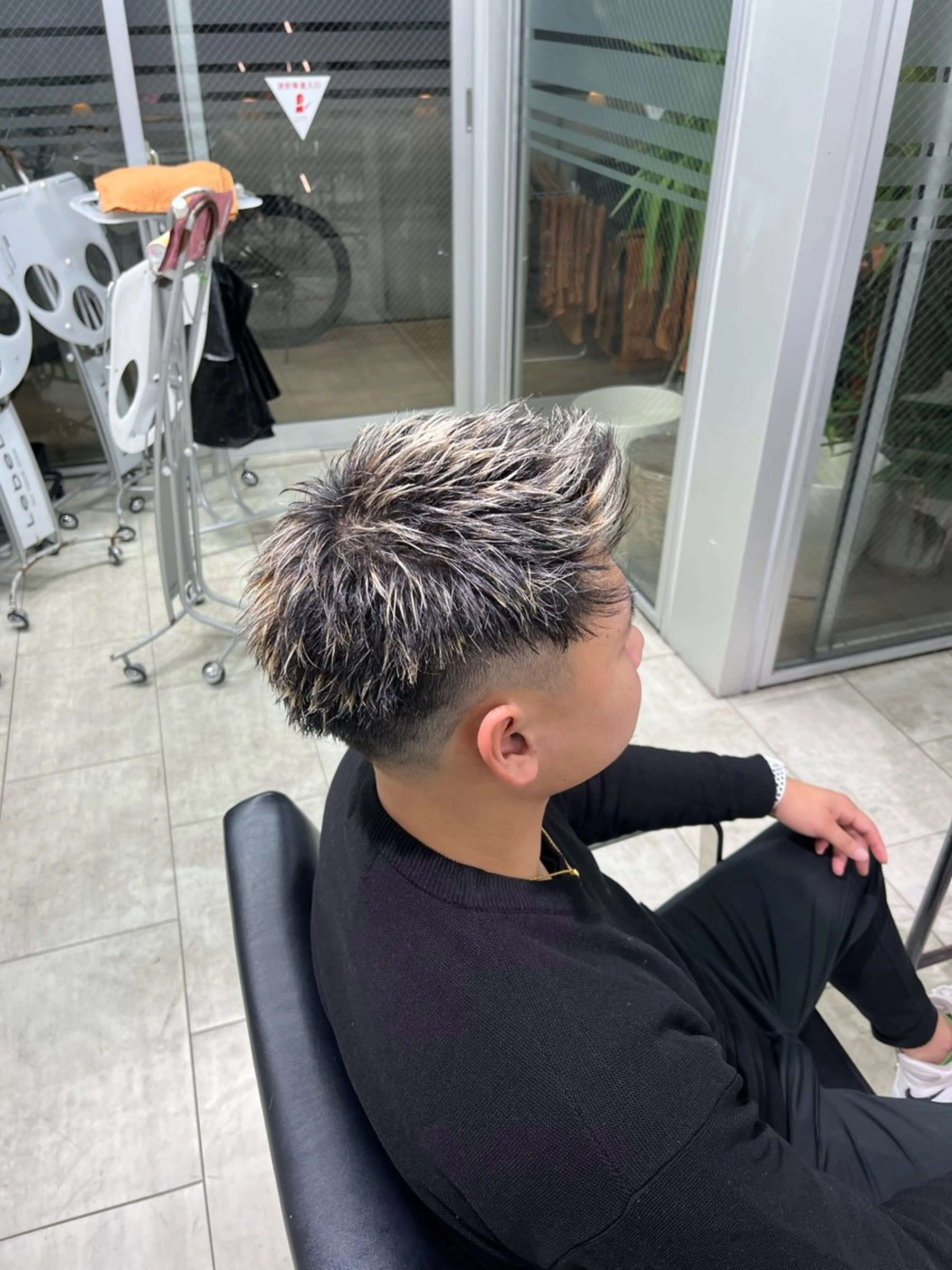 メンズカットの写真