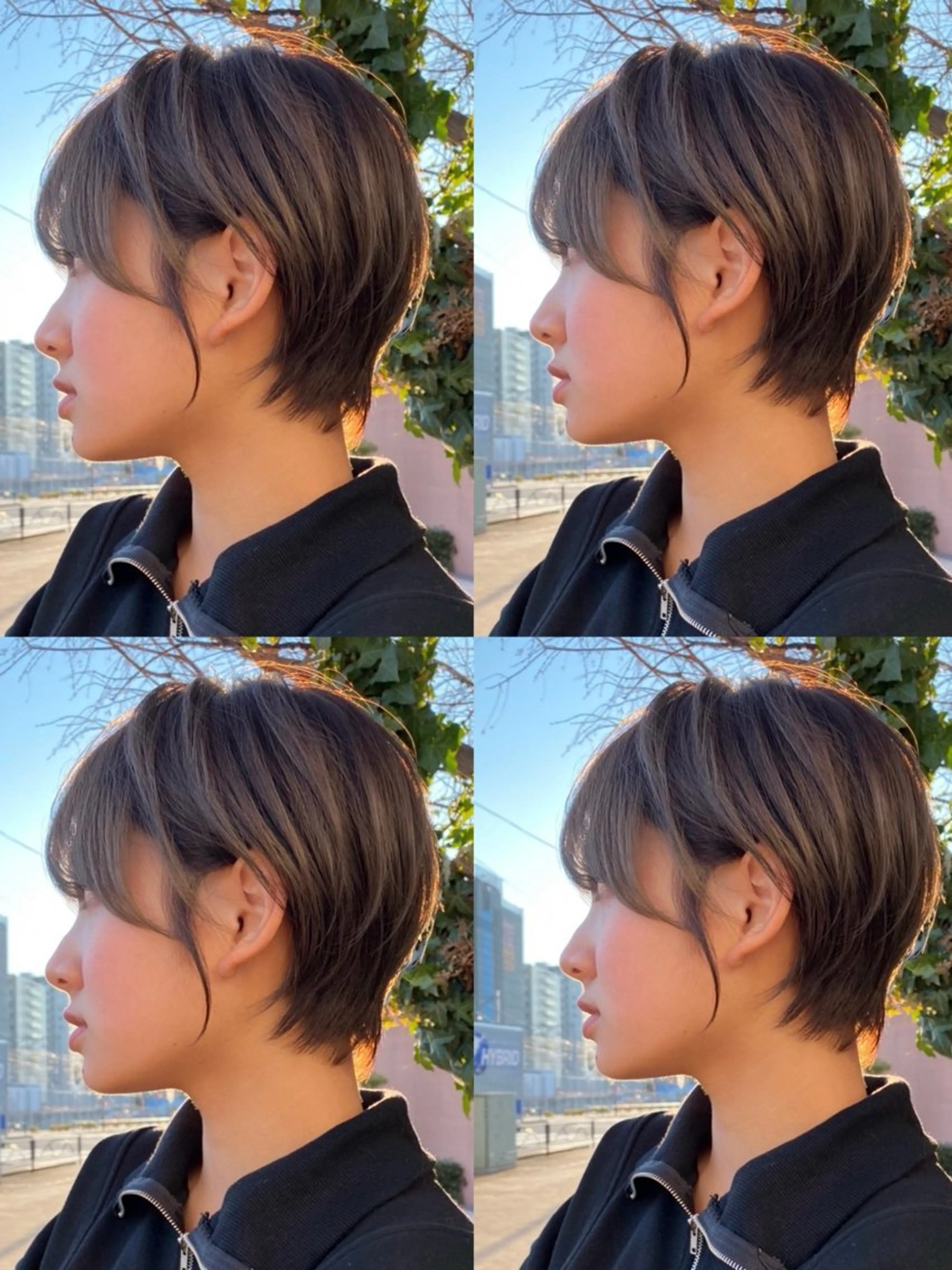 ショート カラー カット ヘアカラー トリートメント ✂︎cadre✂︎ 🪶かまだれいし🪶のヘアスタイル