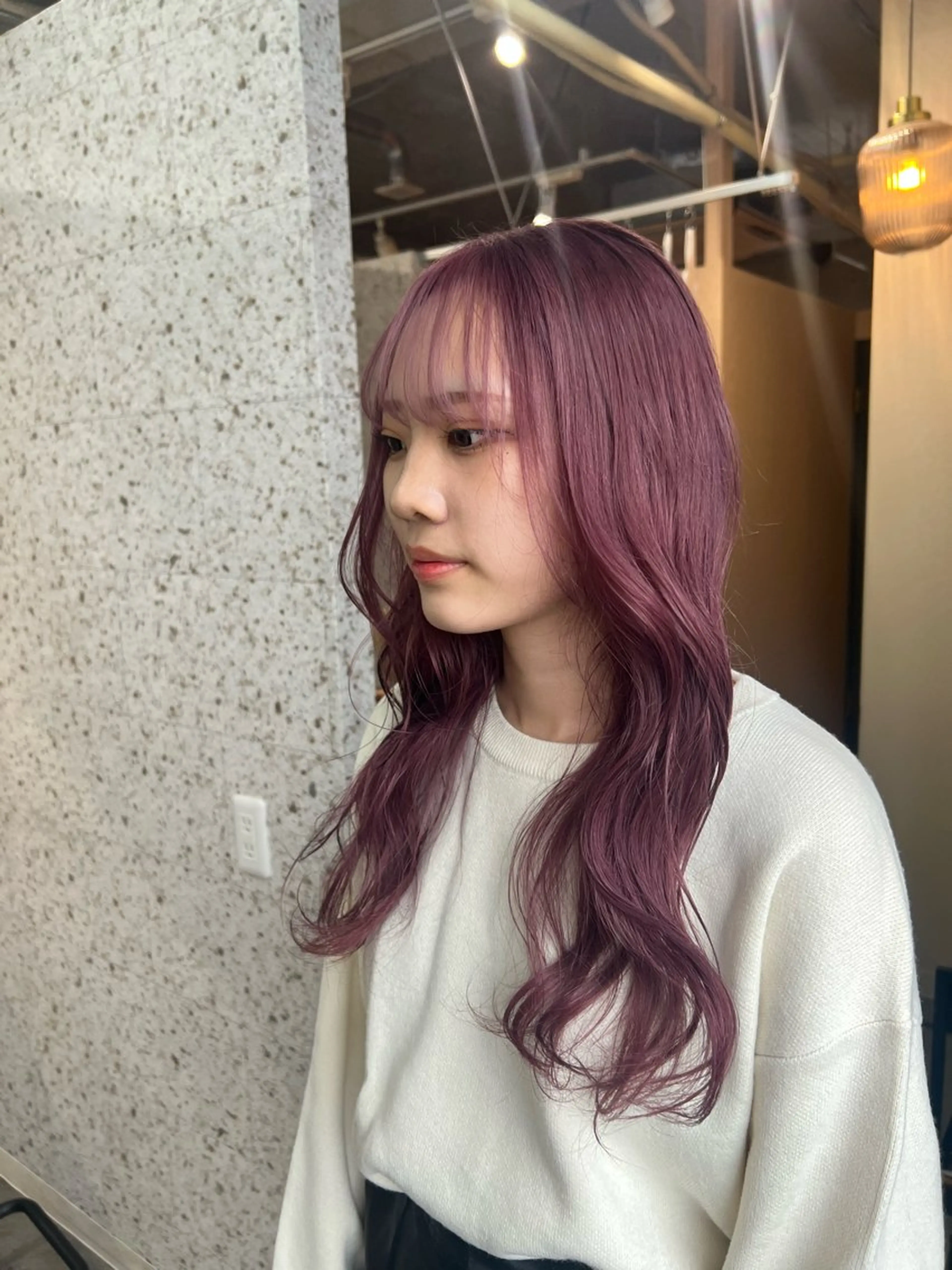 ロング カラー ピンクカラー ヘアカラー Ayaka🩰🎀 ガーリー/暖色♡のヘアスタイル