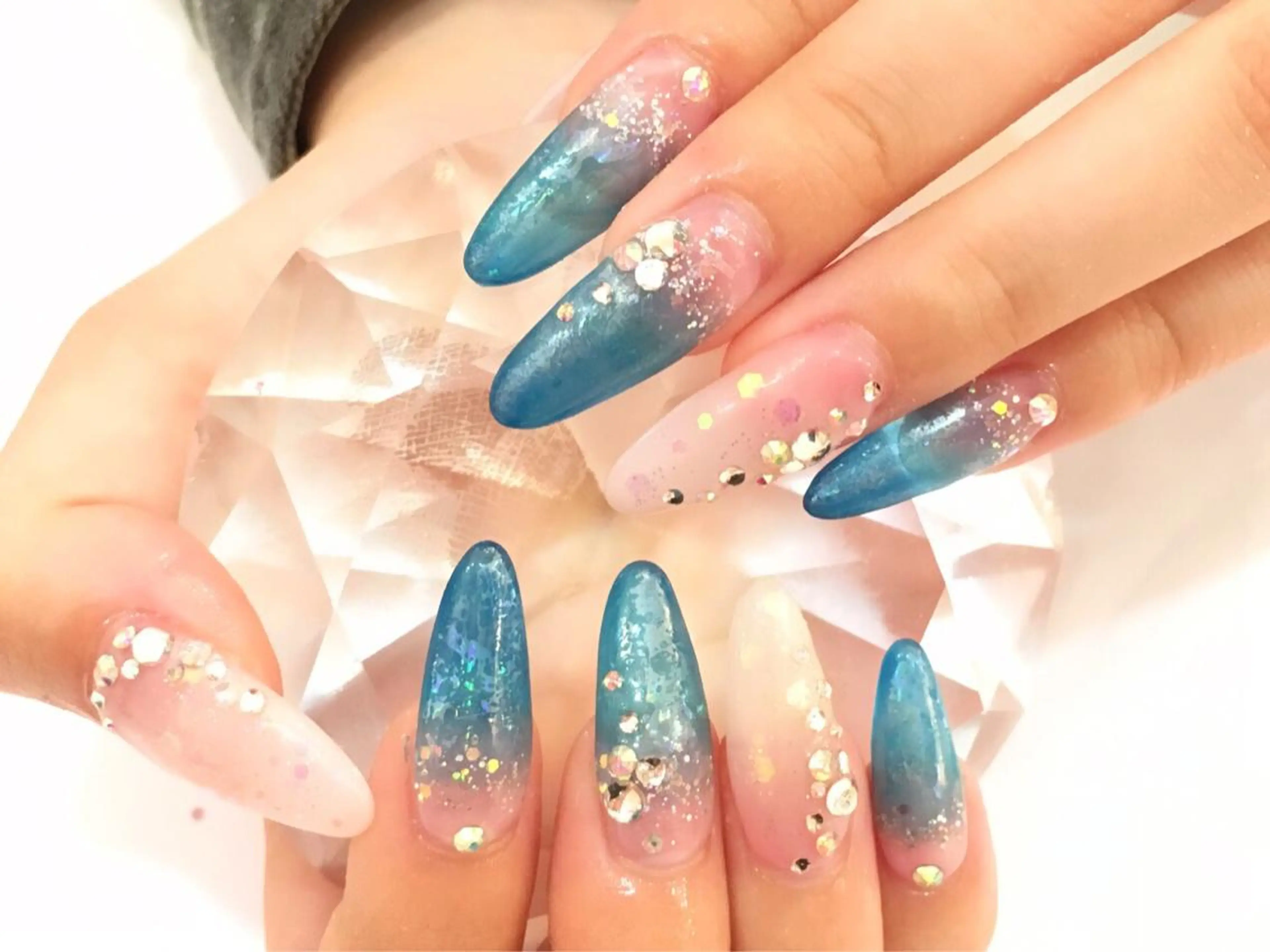 ロング カラー メンズ キッズ ネイル アートネイル フットネイル ジェルネイル 持ち込み スカルプネイル NAILSGOGO shibuyaのネイルデザイン