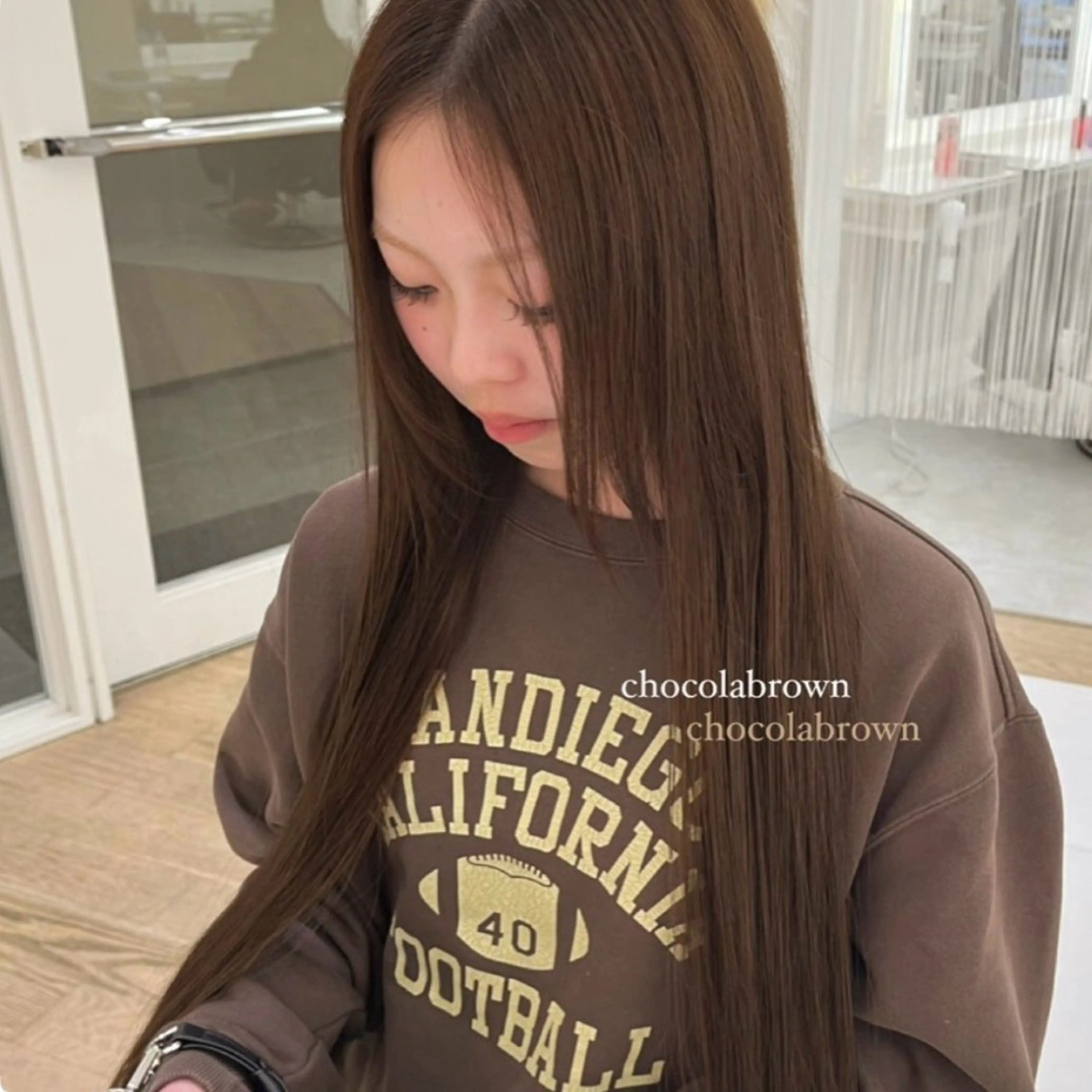 ロング カラー ヘアカラー ParveMix ♡白神みやびのヘアスタイル