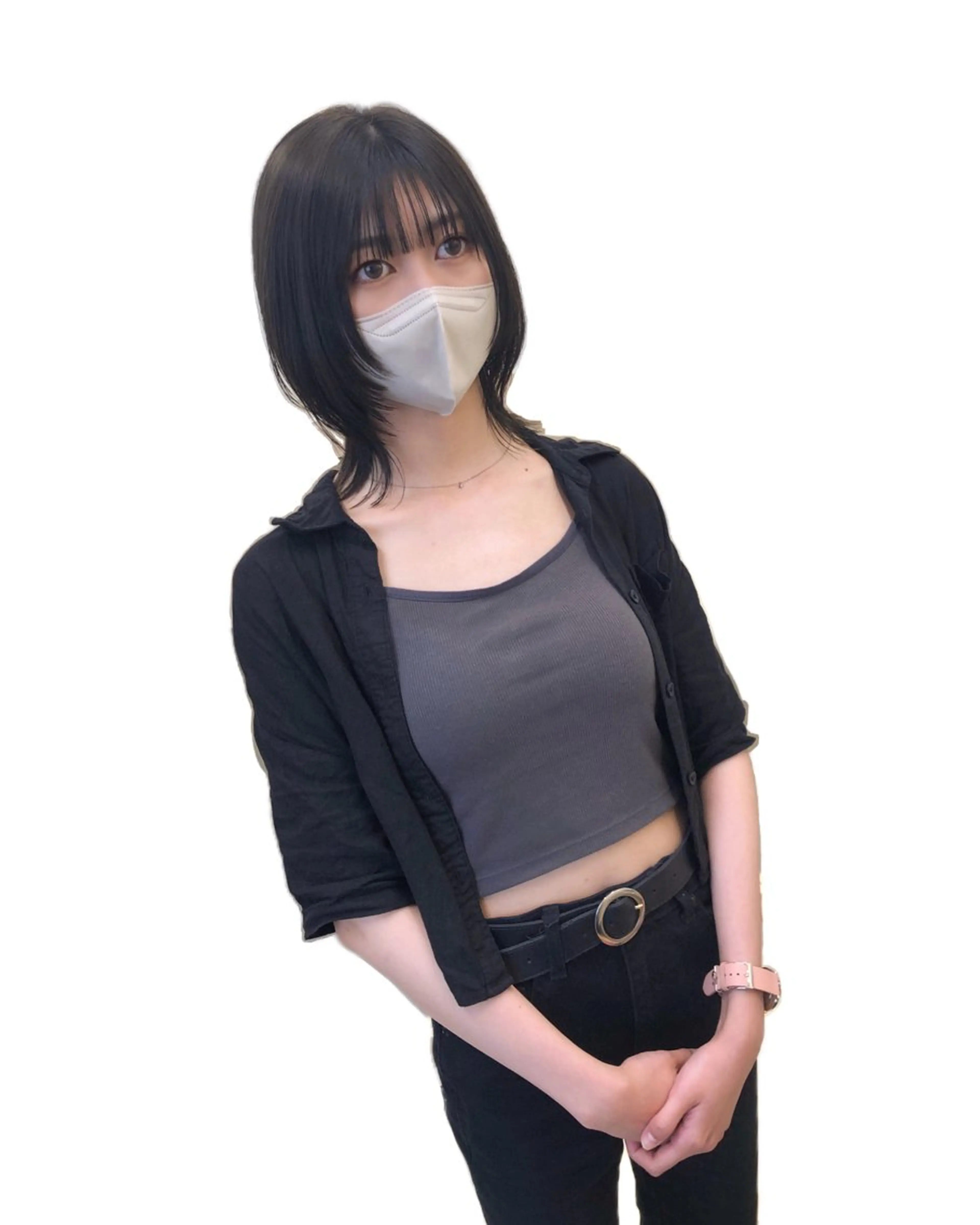 ミディアム カラー tocca船橋北口店 ✄ 岩瀬摩美✄のヘアスタイル