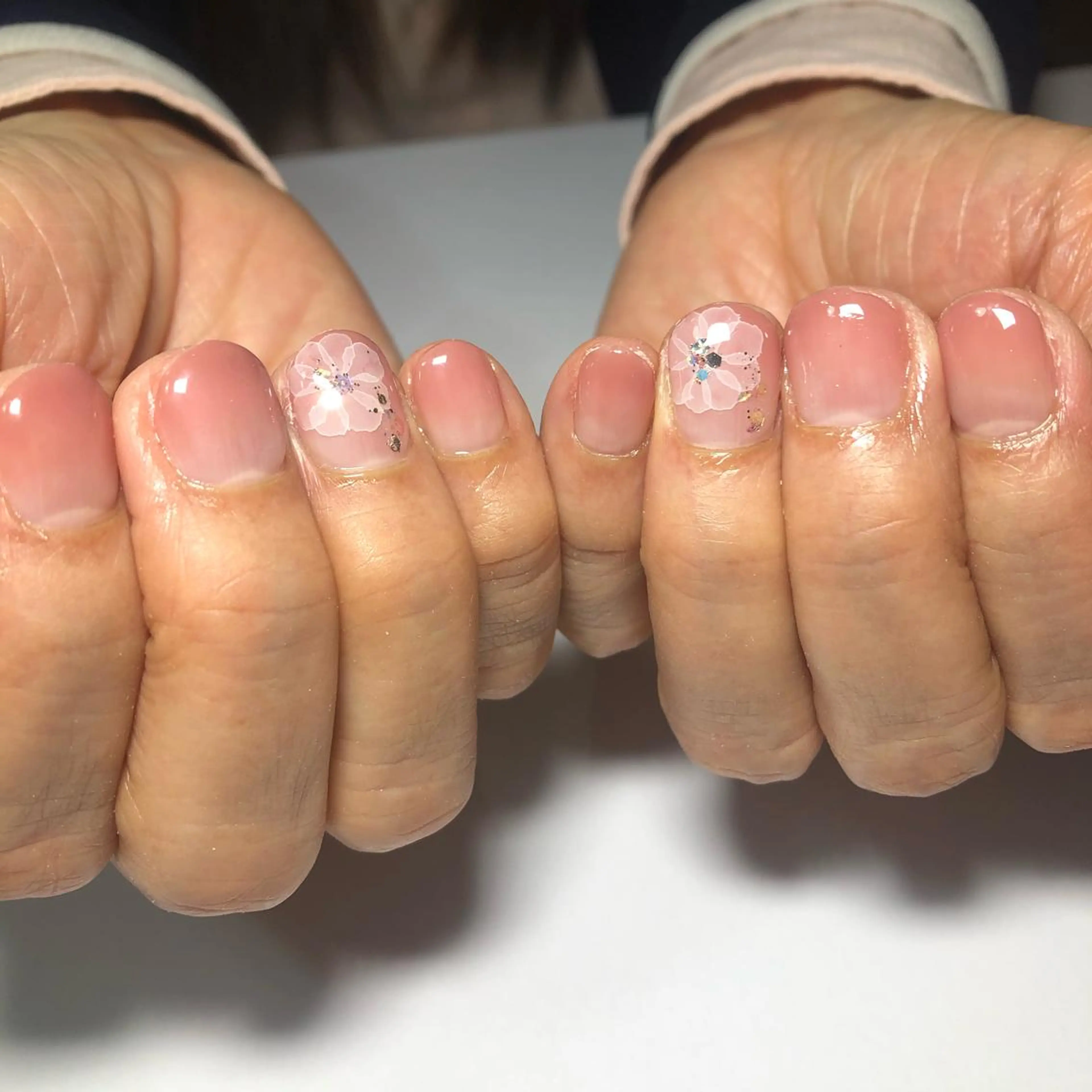 ネイル フラワーネイル Nail Studio  Coco  Rire所属・丸岡 由奈のネイルデザイン