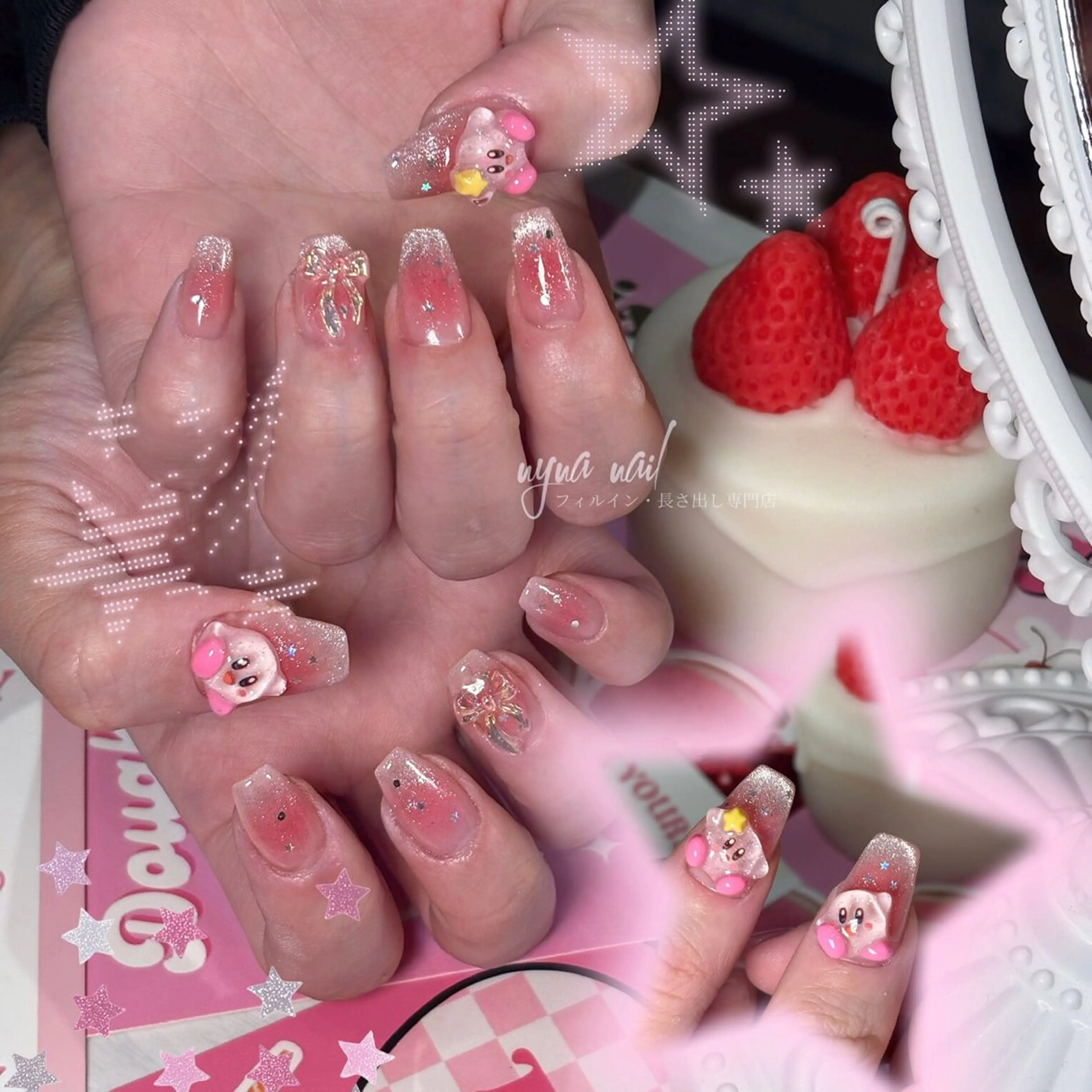 ネイル ハンドネイル 長さ出し専門 nynaのネイルデザイン