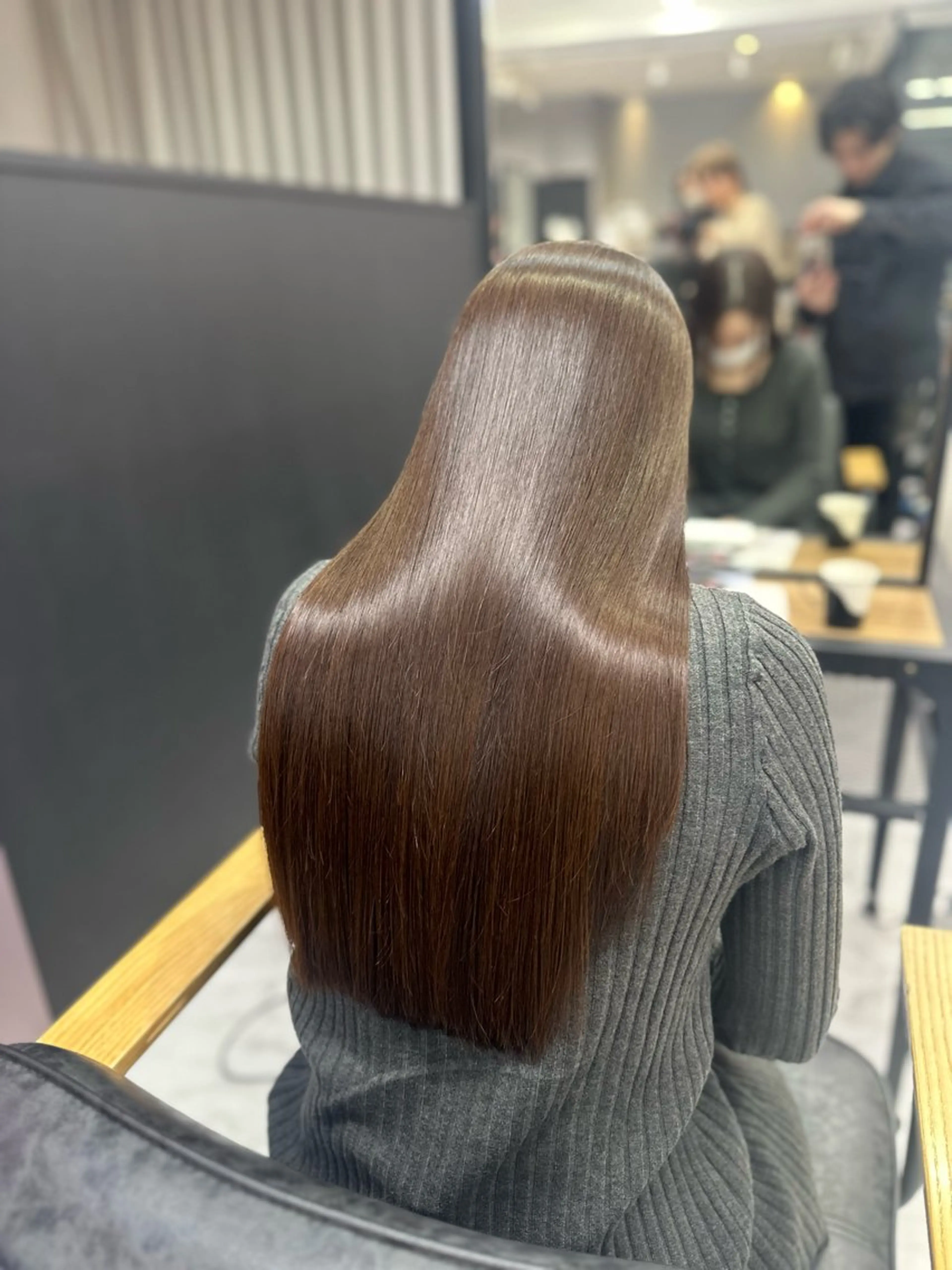 ロング 縮毛矯正 トリートメント RAF TOKYO 2nd所属・美髪矯正/髪質改善/ ヒロムのヘアスタイル