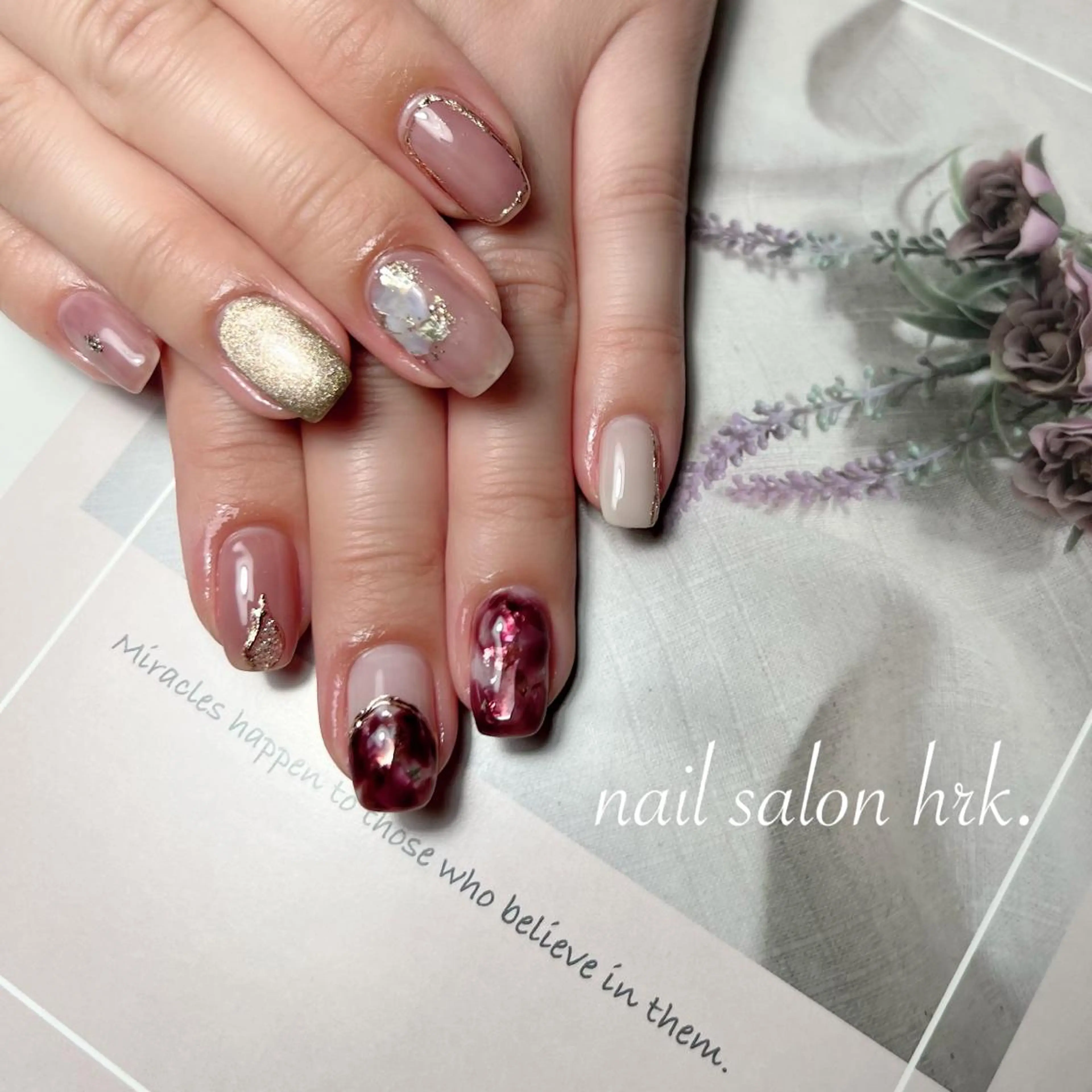 ネイル Nail Salon hrk.のネイルデザイン