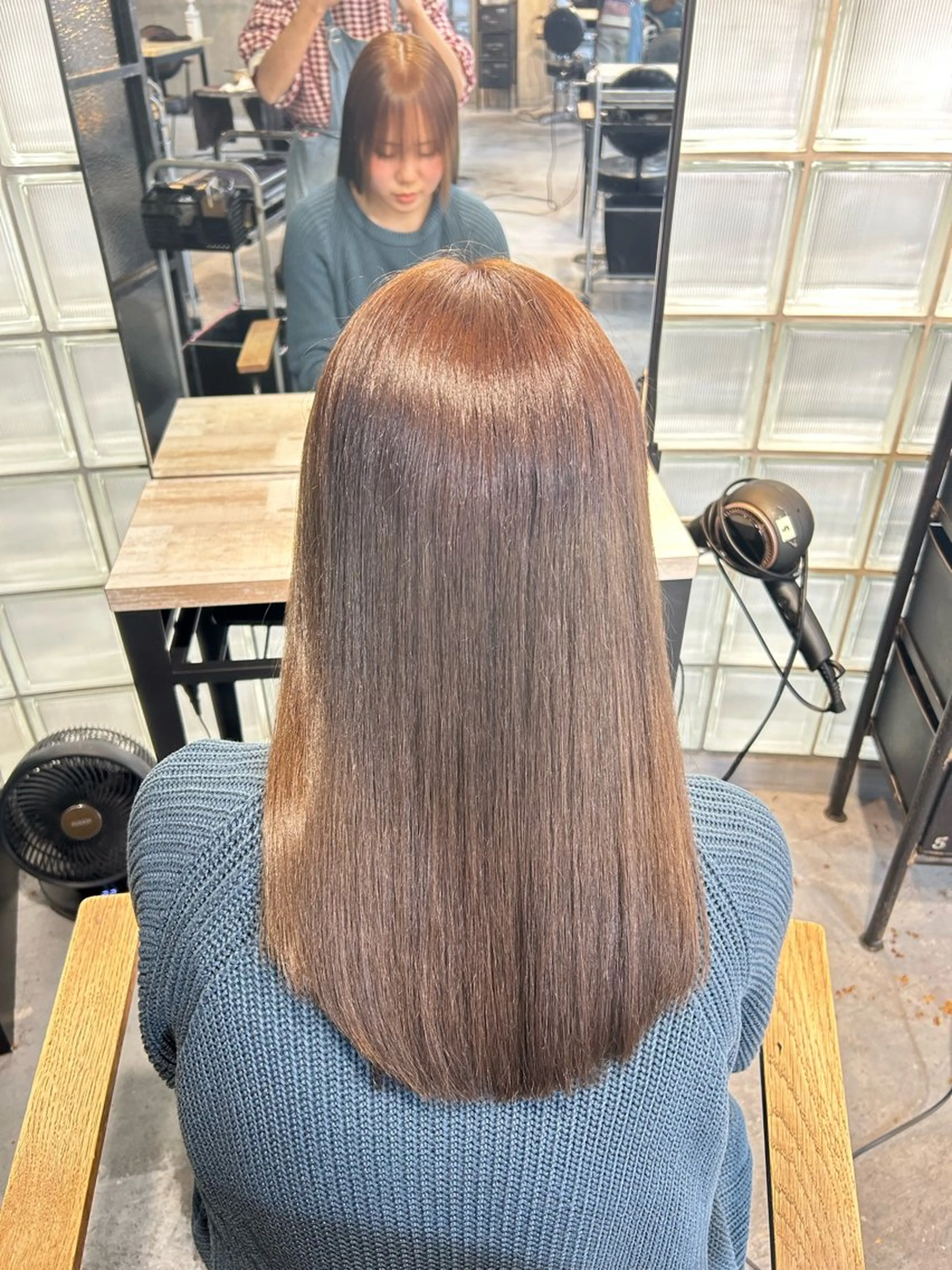 ミディアム おがわ まなのヘアスタイル