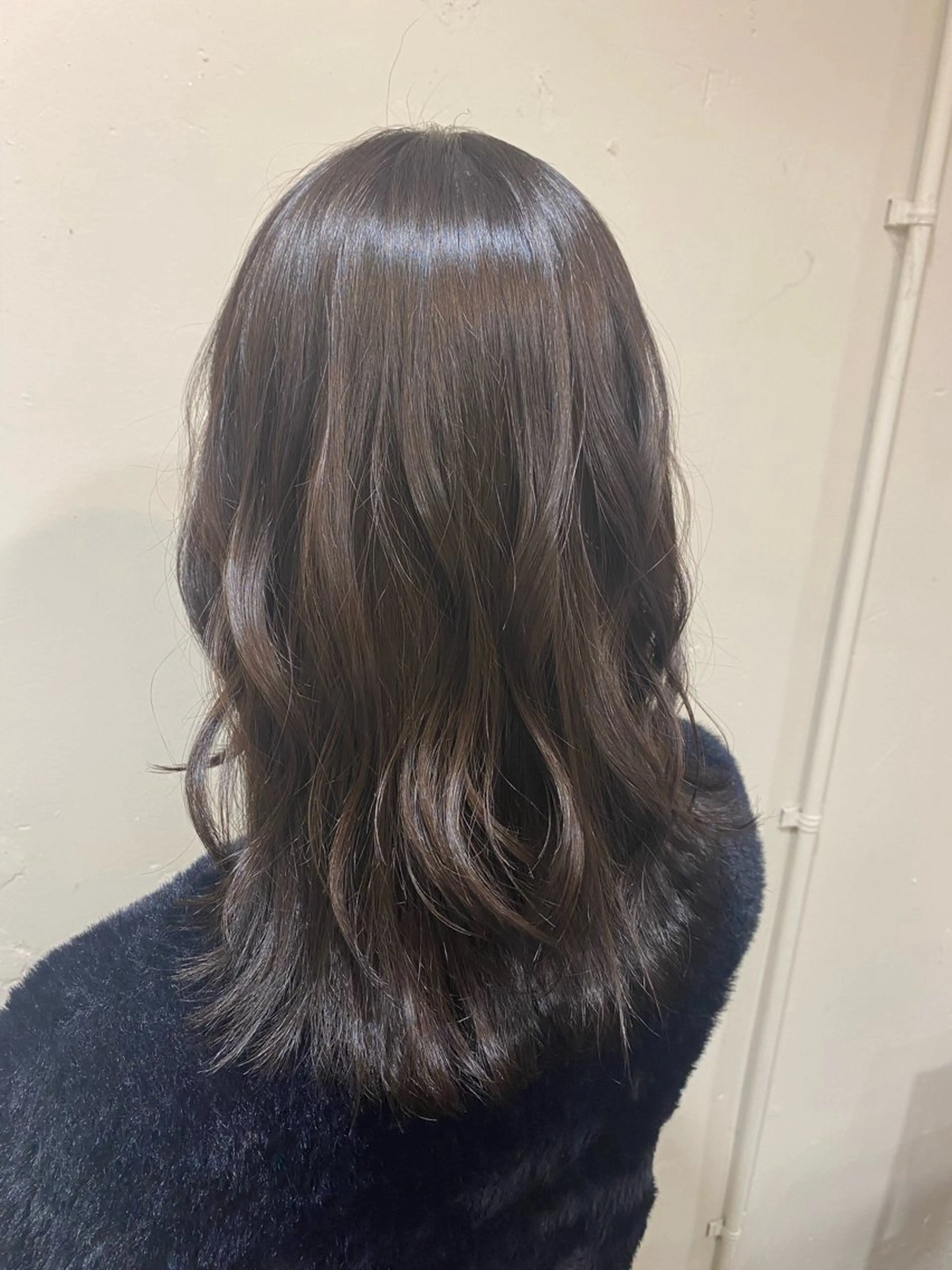 ミディアム カラー ZAZA YUKAのヘアスタイル