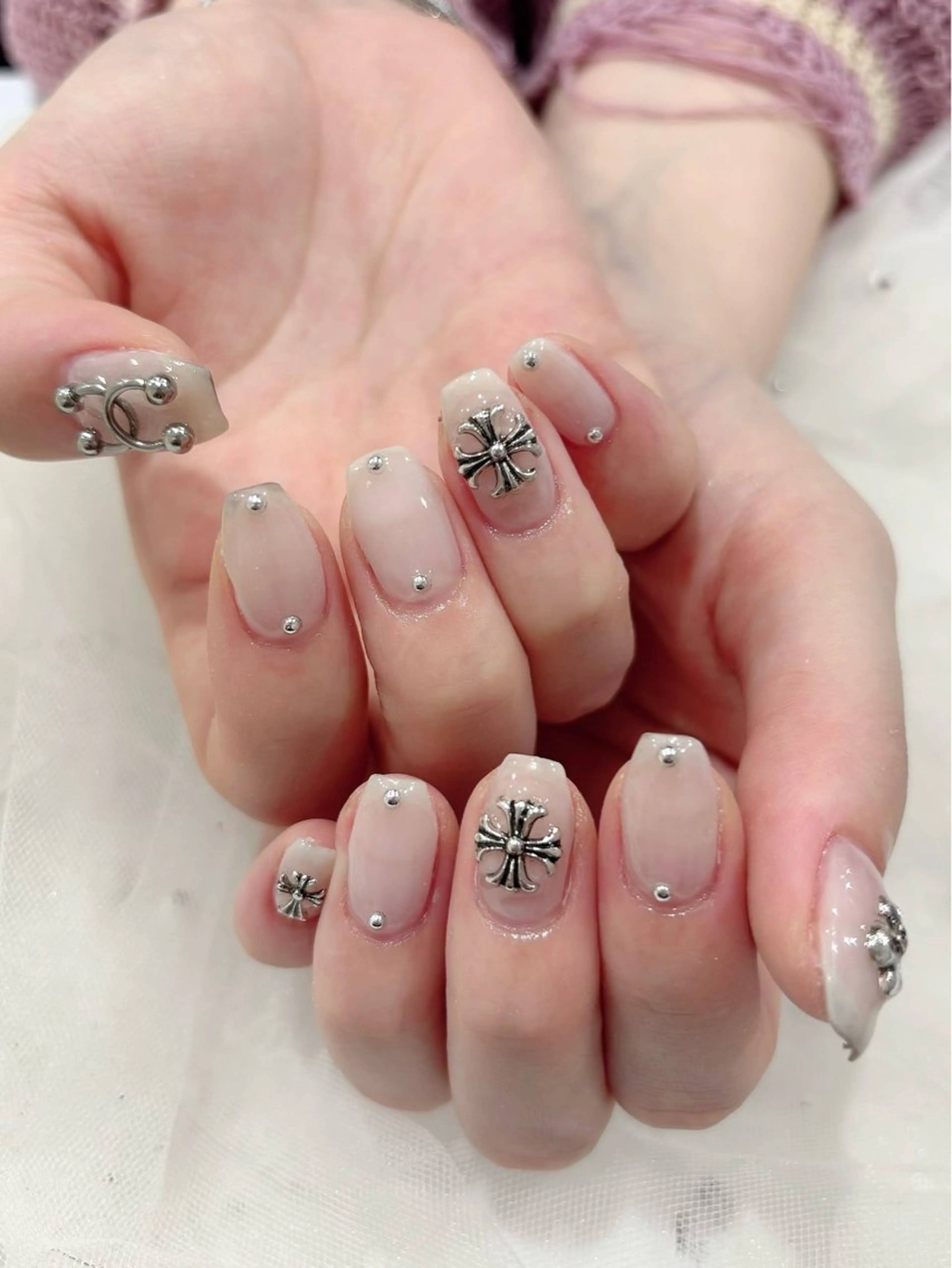 ネイル Zir nail 津田沼店所属・☁️ ゆい 🧸💛のネイルデザイン