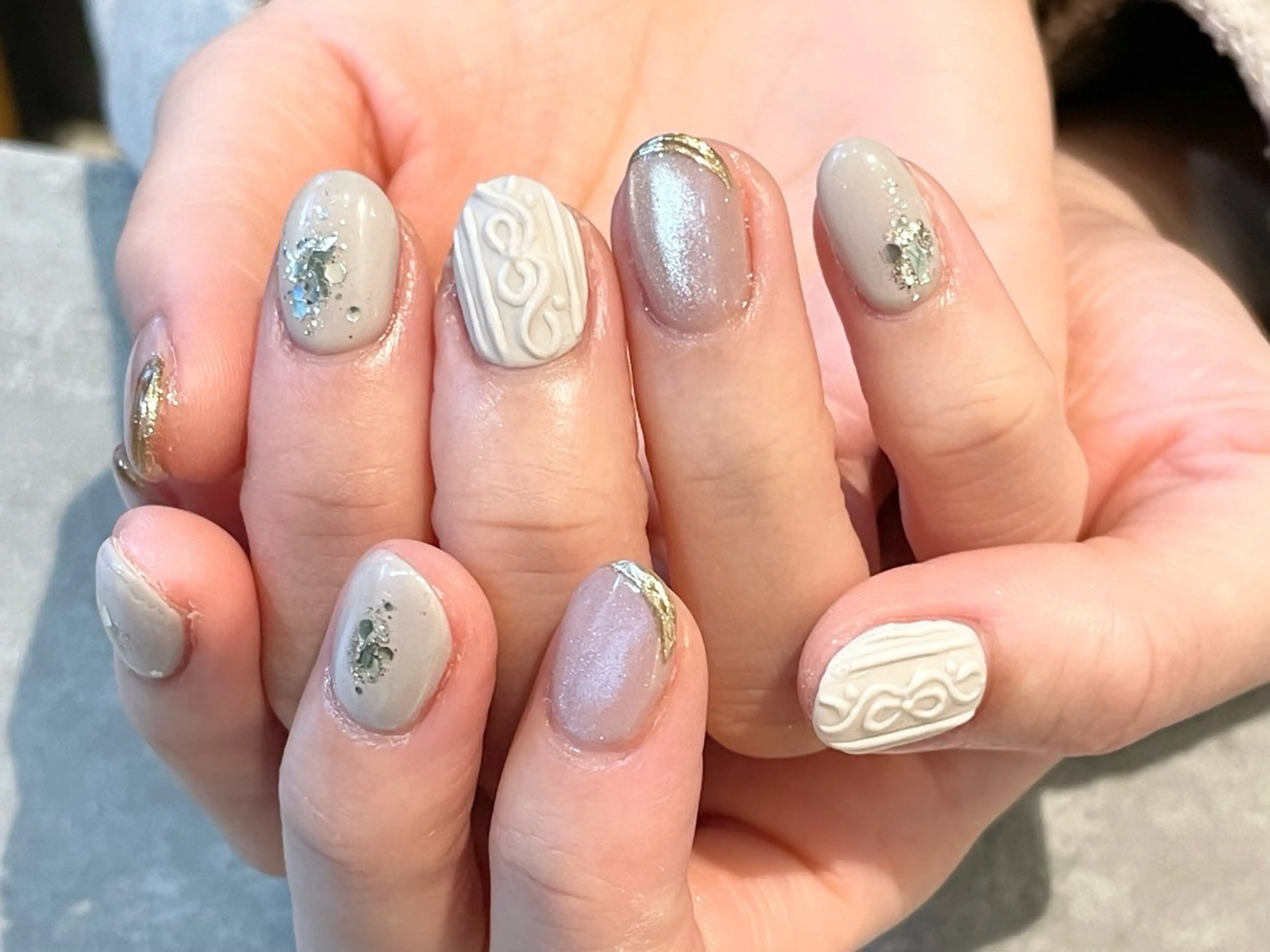 ネイル ハンドネイル Nest 蜂谷のネイルデザイン