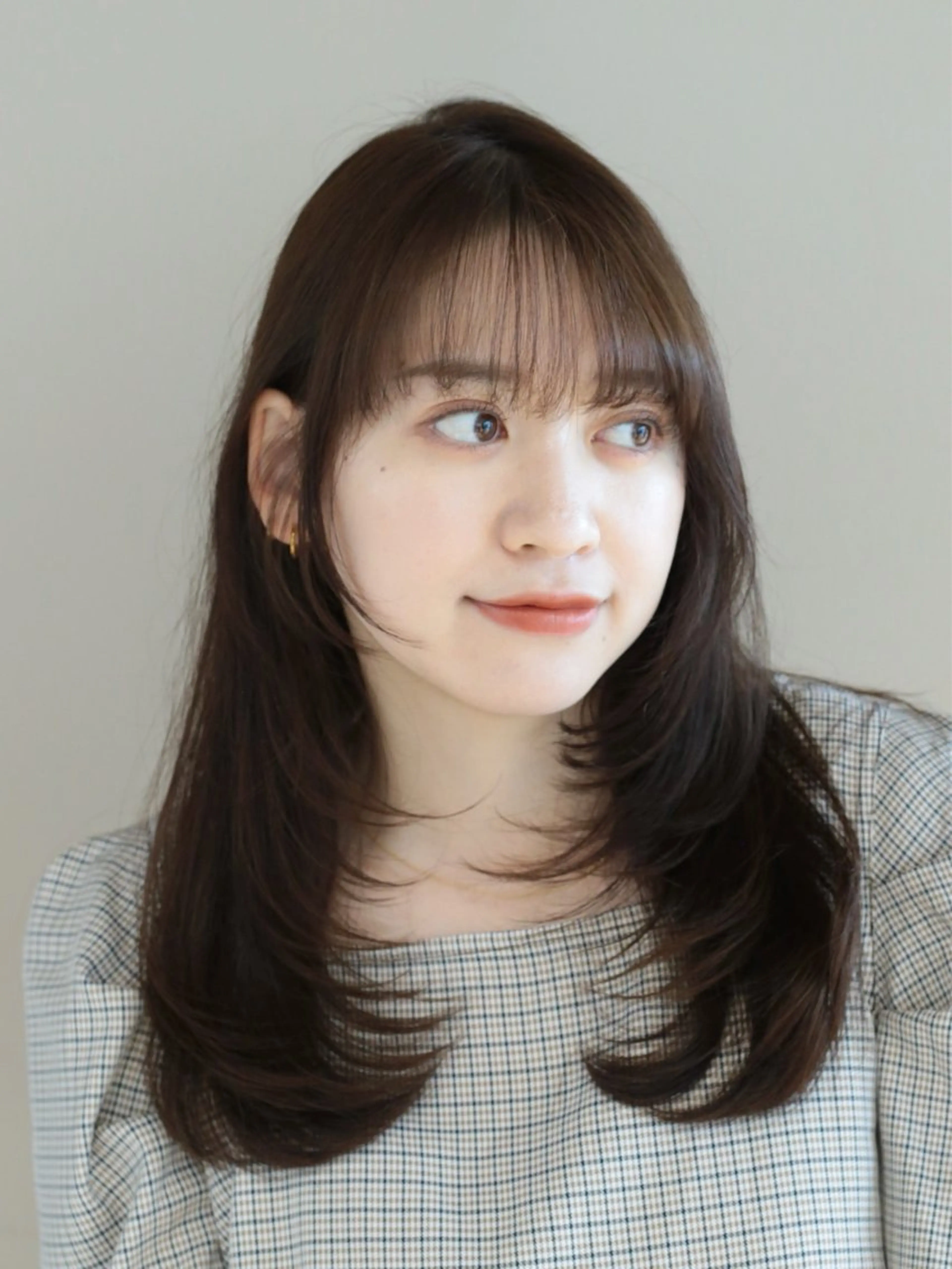 セミロング カラー レイヤーカット カット ヘアカラー トリートメント 髙木美緒🌿 レイヤー/アレンジのヘアスタイル