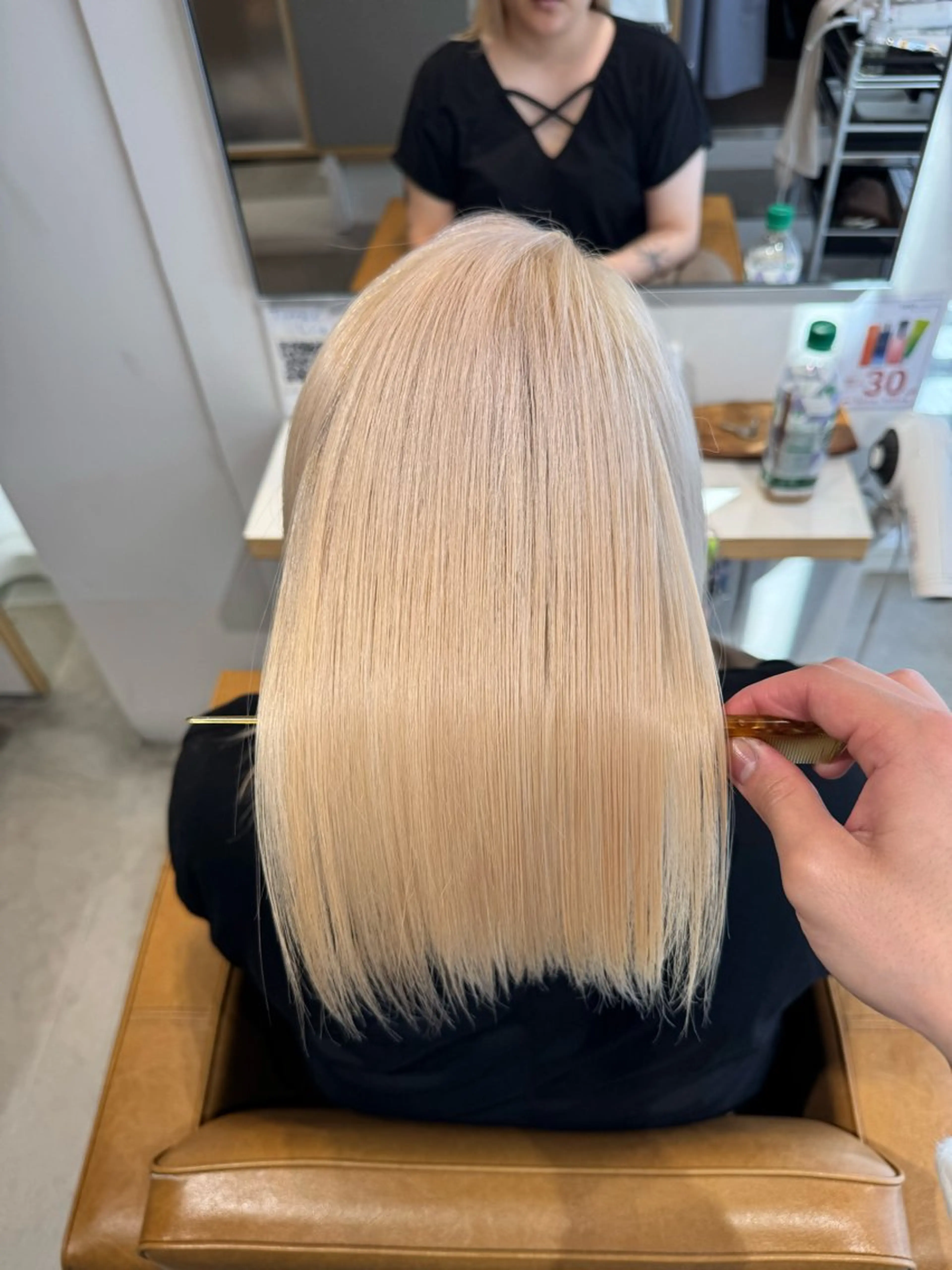 ミディアム カラー 艶髪/ハイトーン💎 レイヤー/Reijiのヘアスタイル