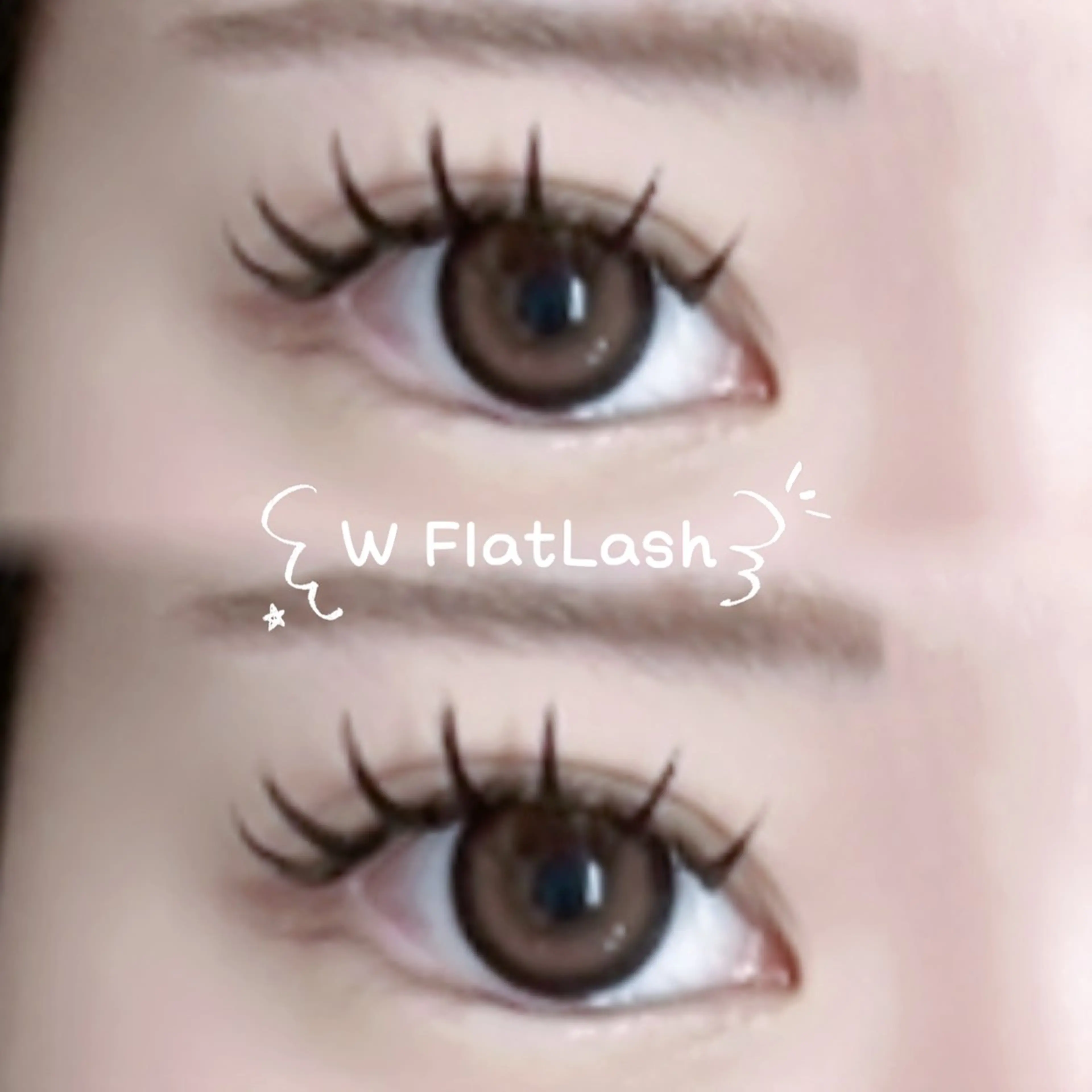 マツエク・マツパ マツエク 束感マツエク⟡.· HARUNA🤍のマツエク・マツパデザイン