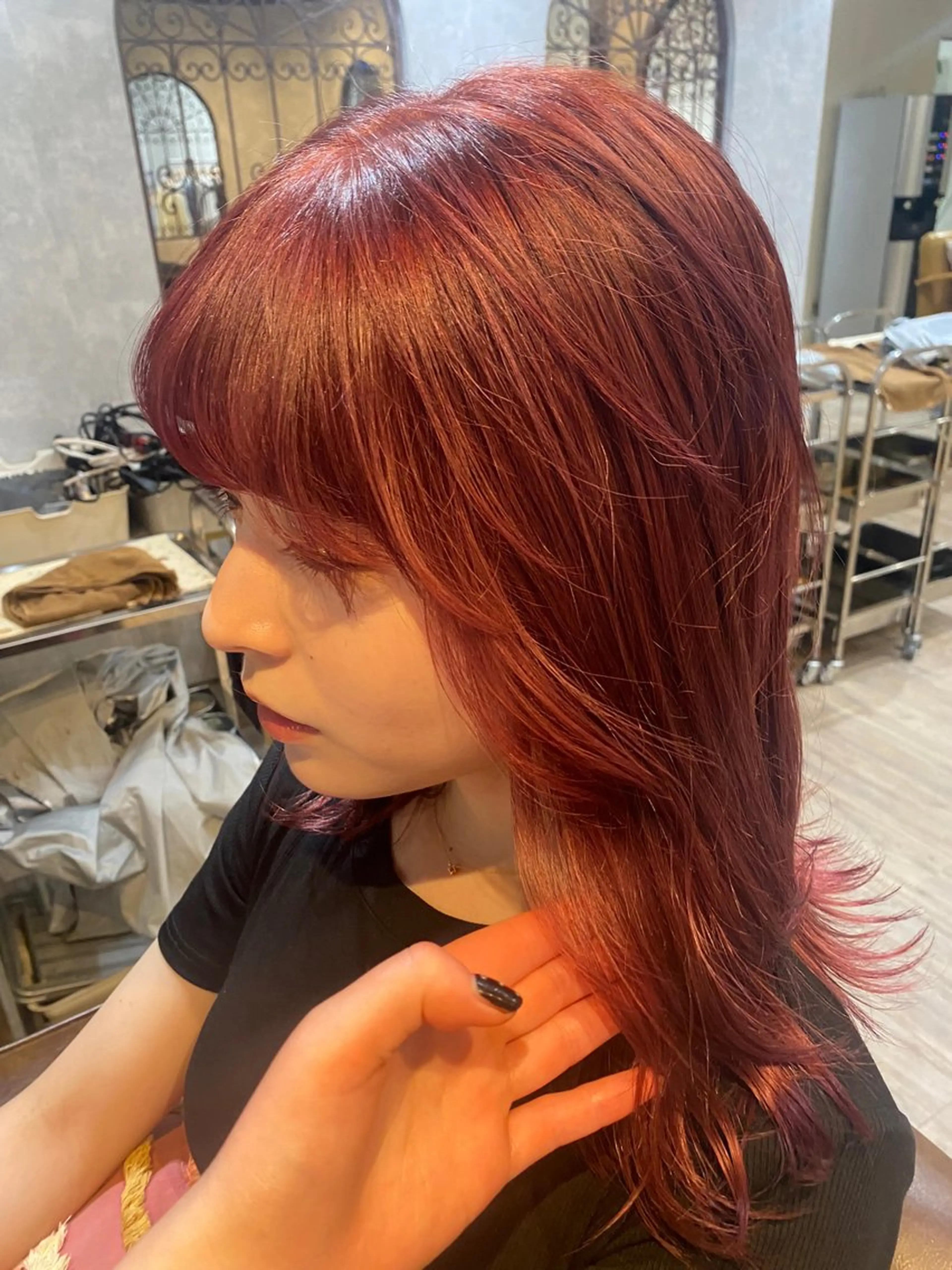 セミロング カラー Ly a jitto  【リーアジット】所属・maho🦋🫧 Ly a jittoのヘアスタイル