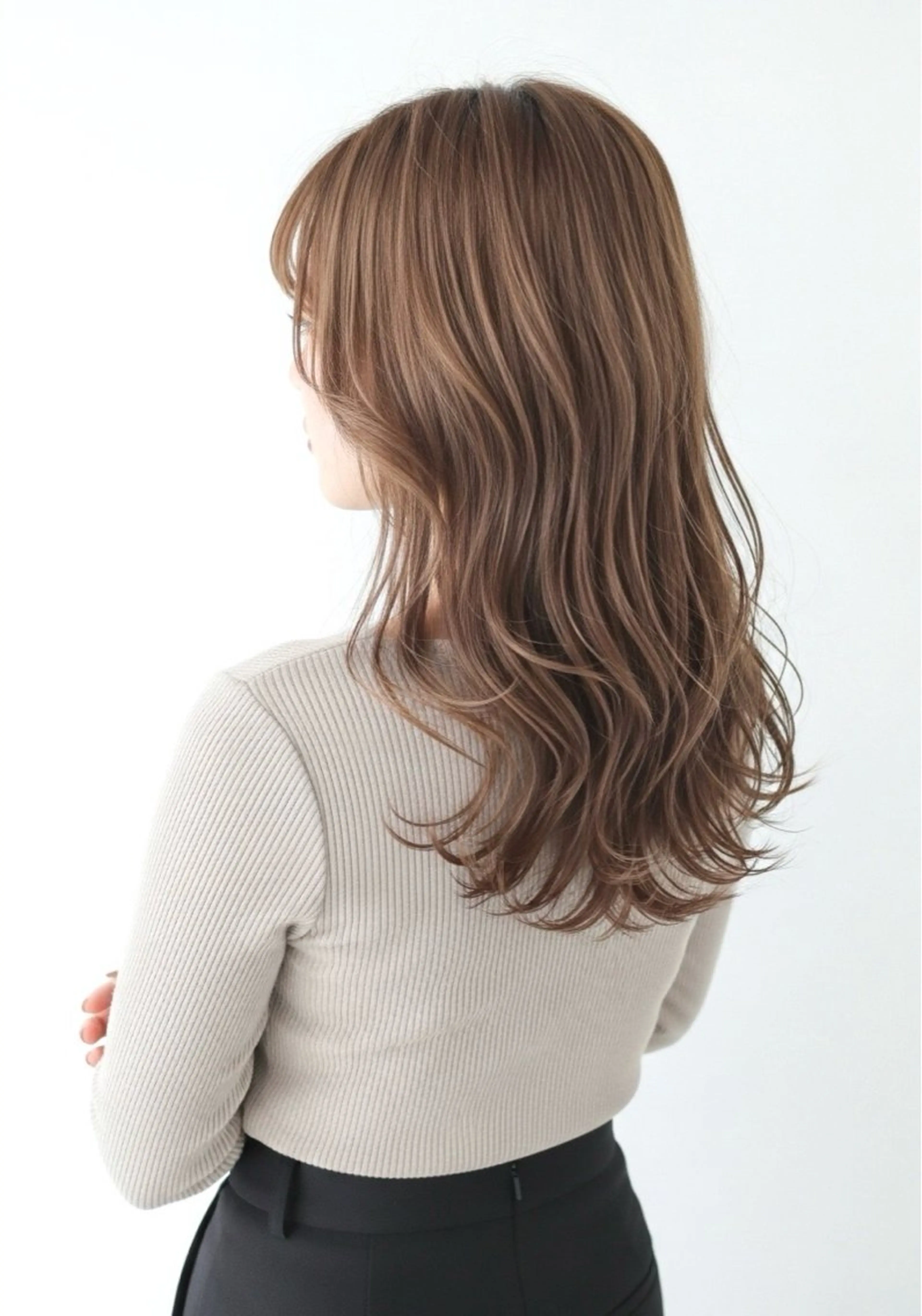 ロング 橋本 茉保のヘアスタイル