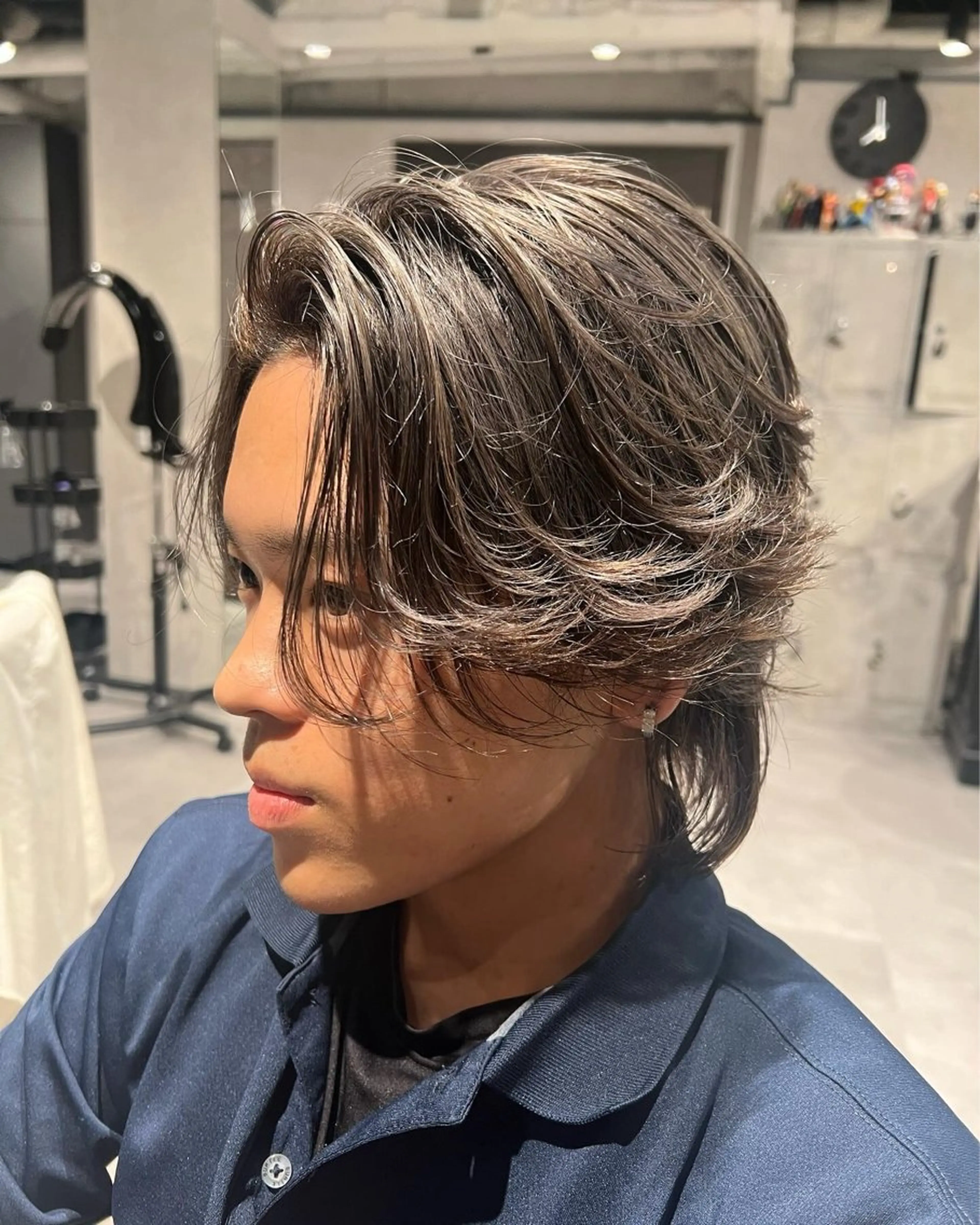 カラー メンズ グレージュ NEXT静岡所属・メンズカット/ 静岡メンズ/ひよりのヘアスタイル