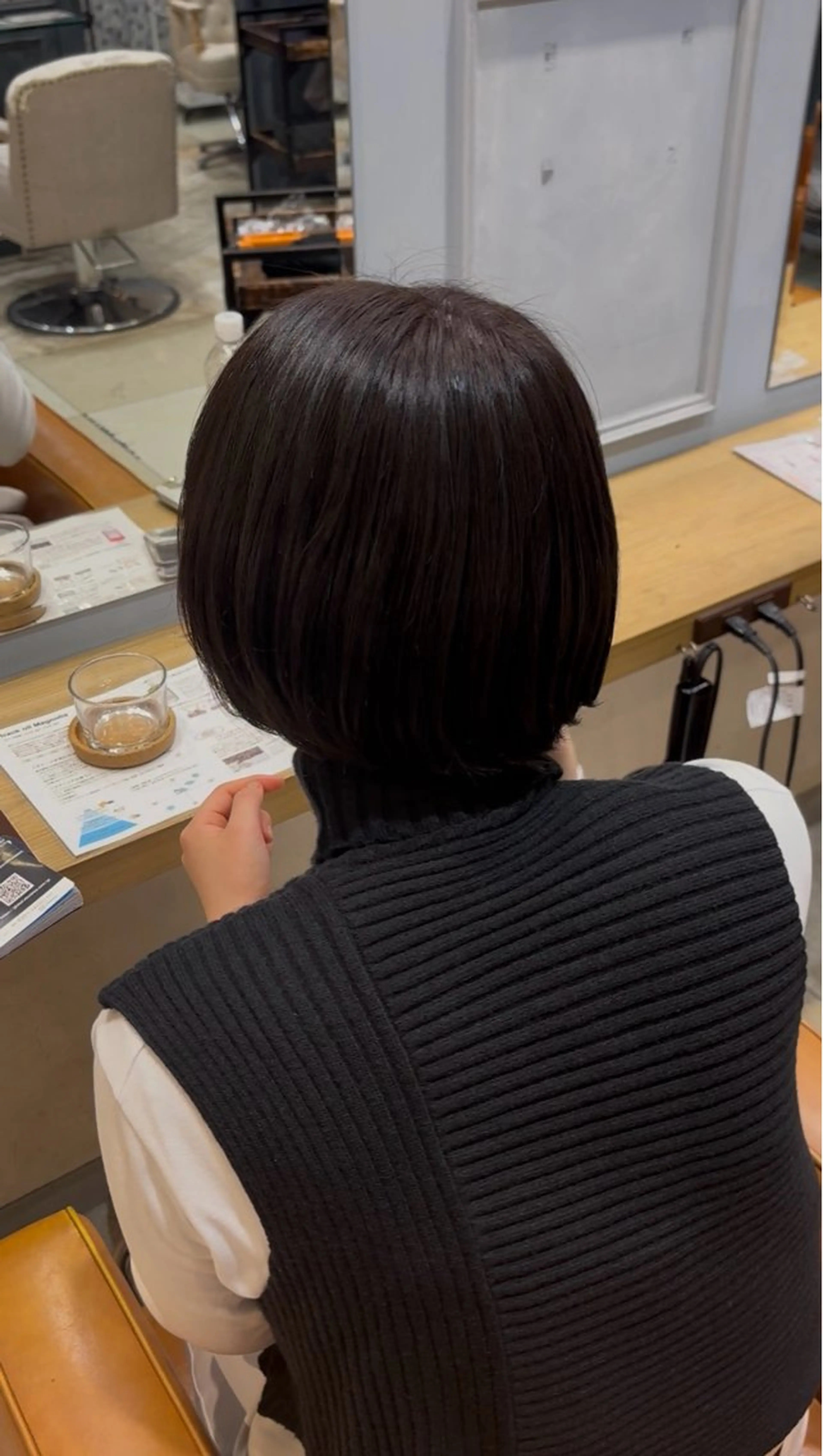 ショート カラー ヘアカラー 万司 来望のヘアスタイル