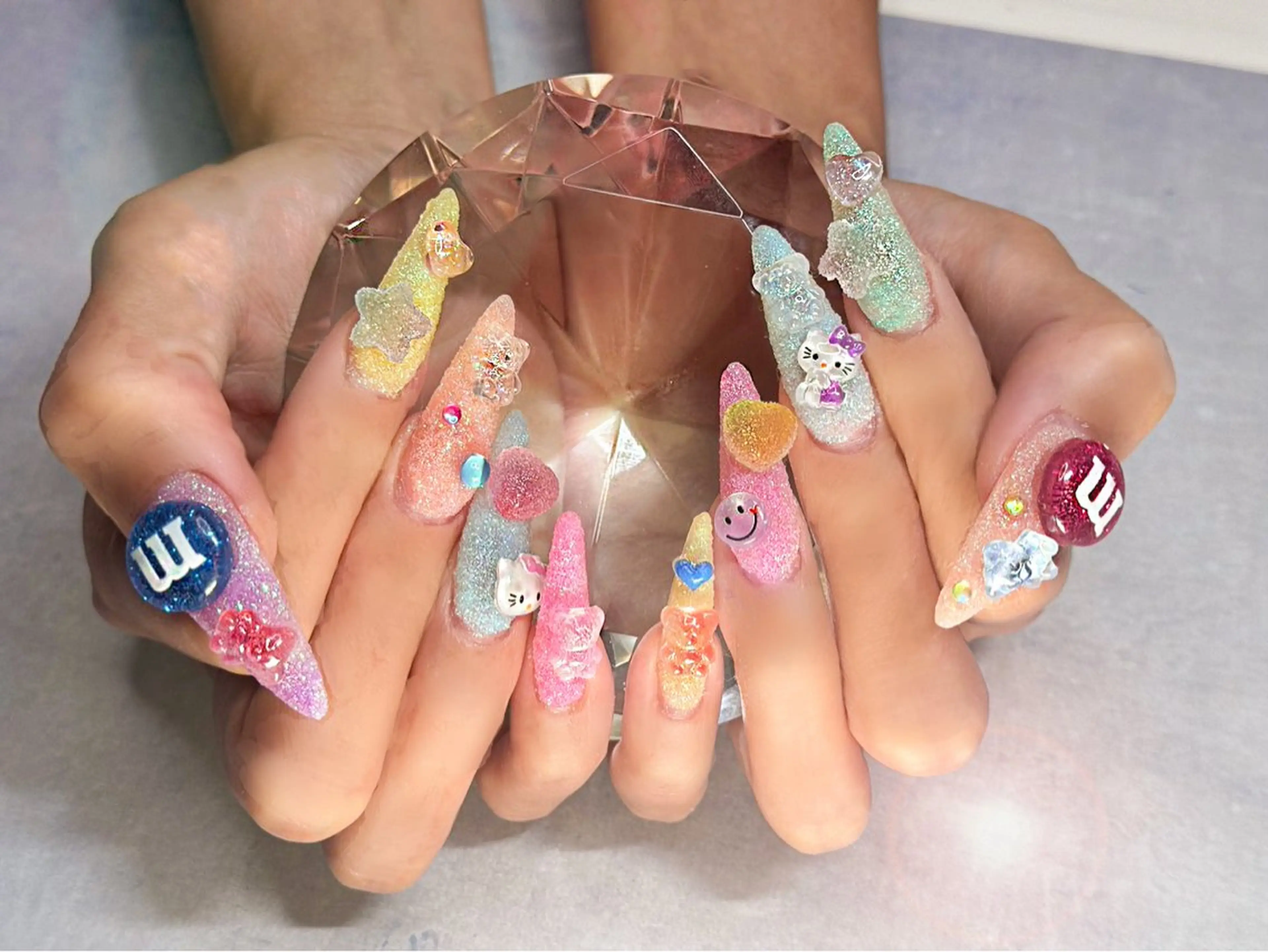 【オフあり】長さ出しOK♪ワンカラー＆パーツ付け放題♡の写真