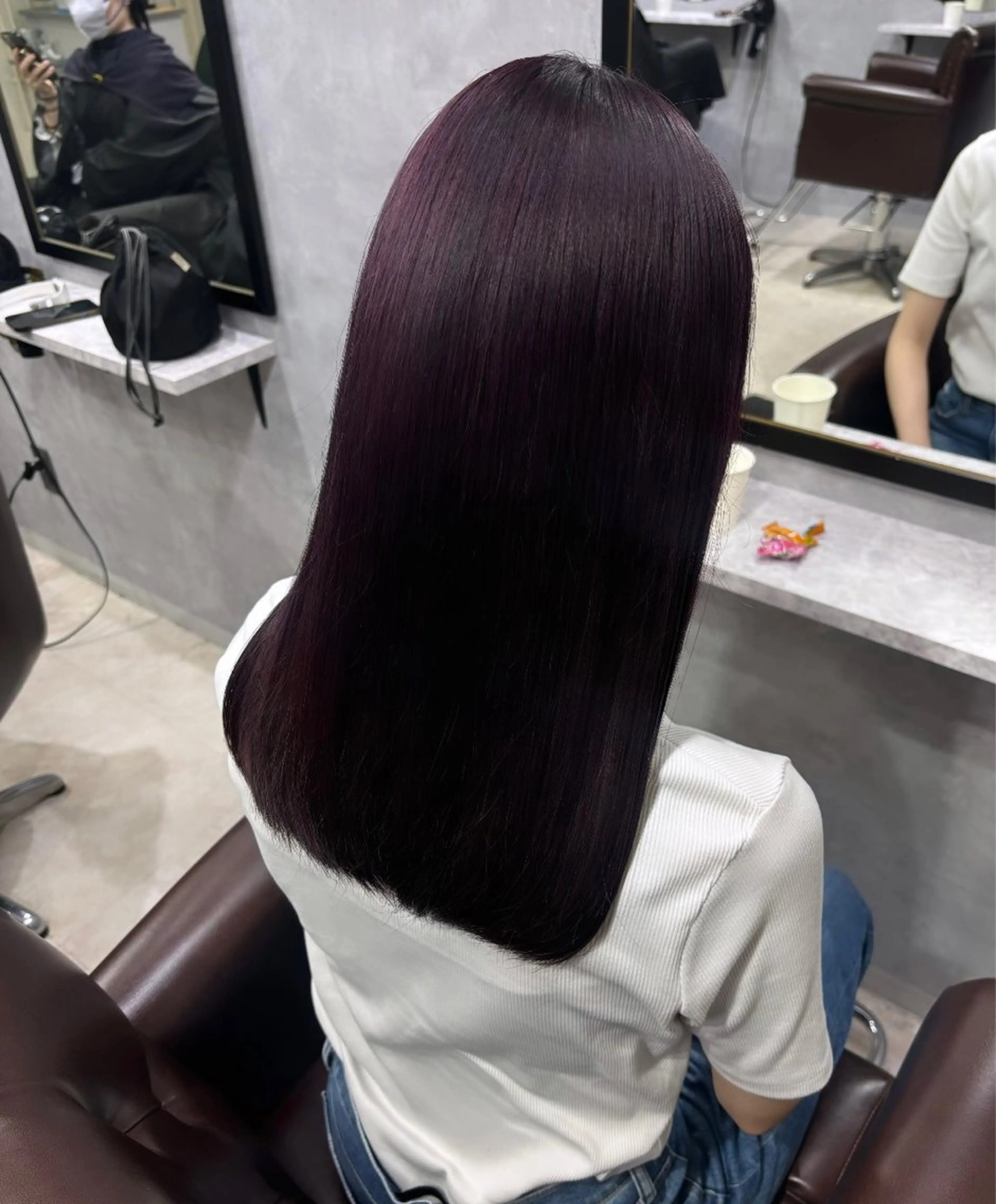 ミディアム カット ヘアカラー トリートメント 池袋/カラー特化🎨 ロング料金なし🩵のヘアスタイル