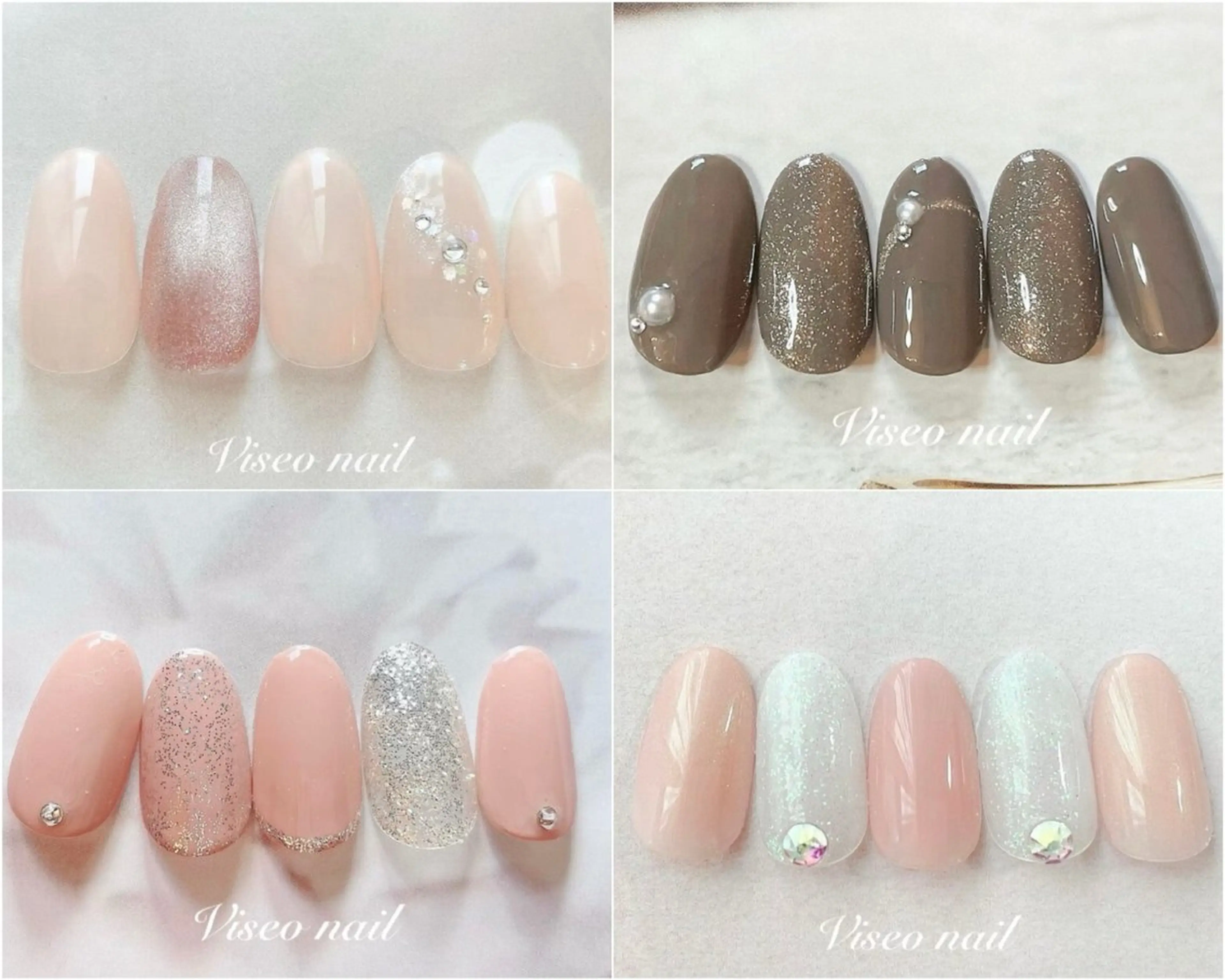 ネイル ハンドネイル Viseo《6週間 長持ちパラジェル》のネイルデザイン