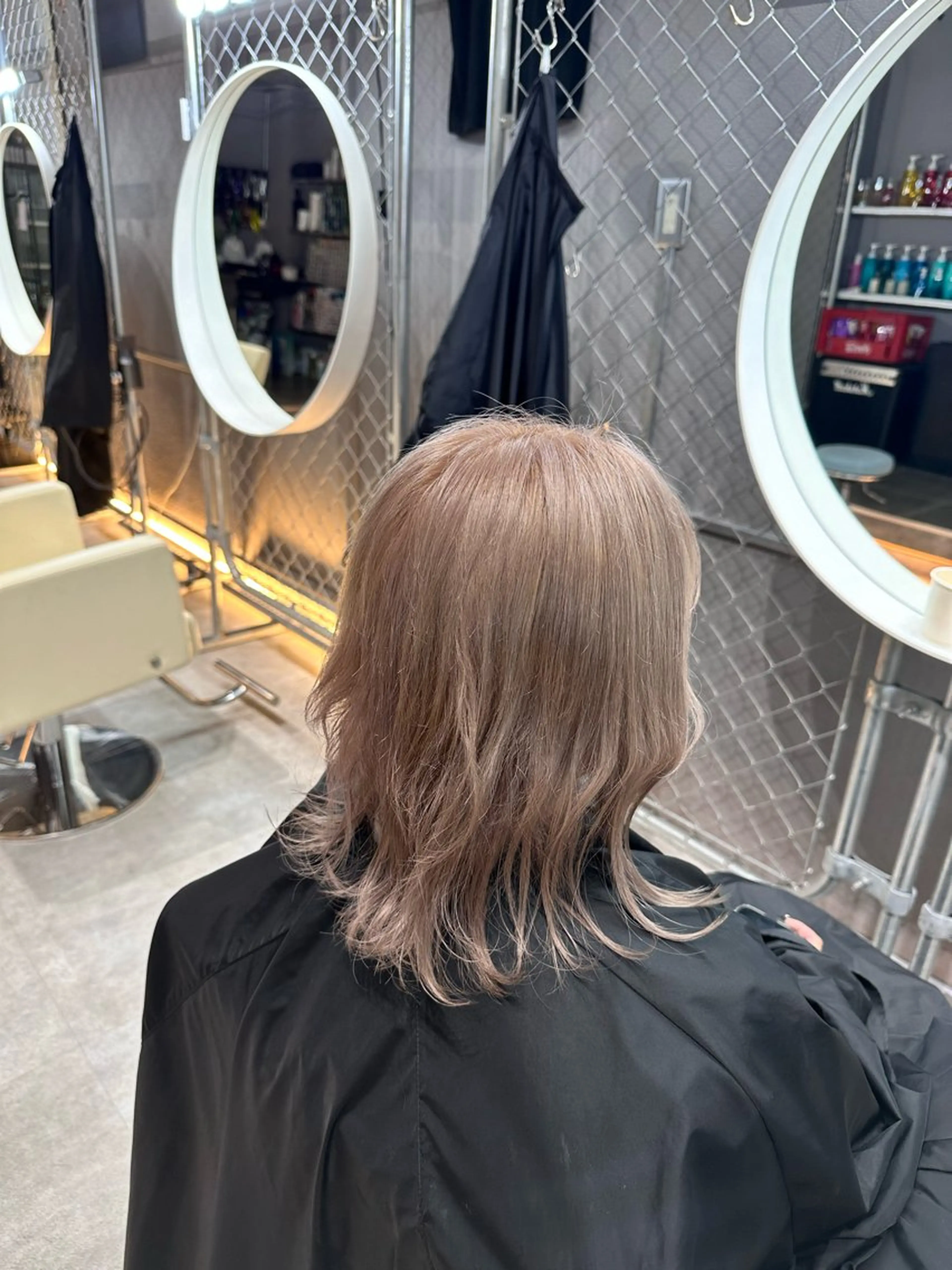 ショート ORANGE POP _HIBIKIのヘアスタイル