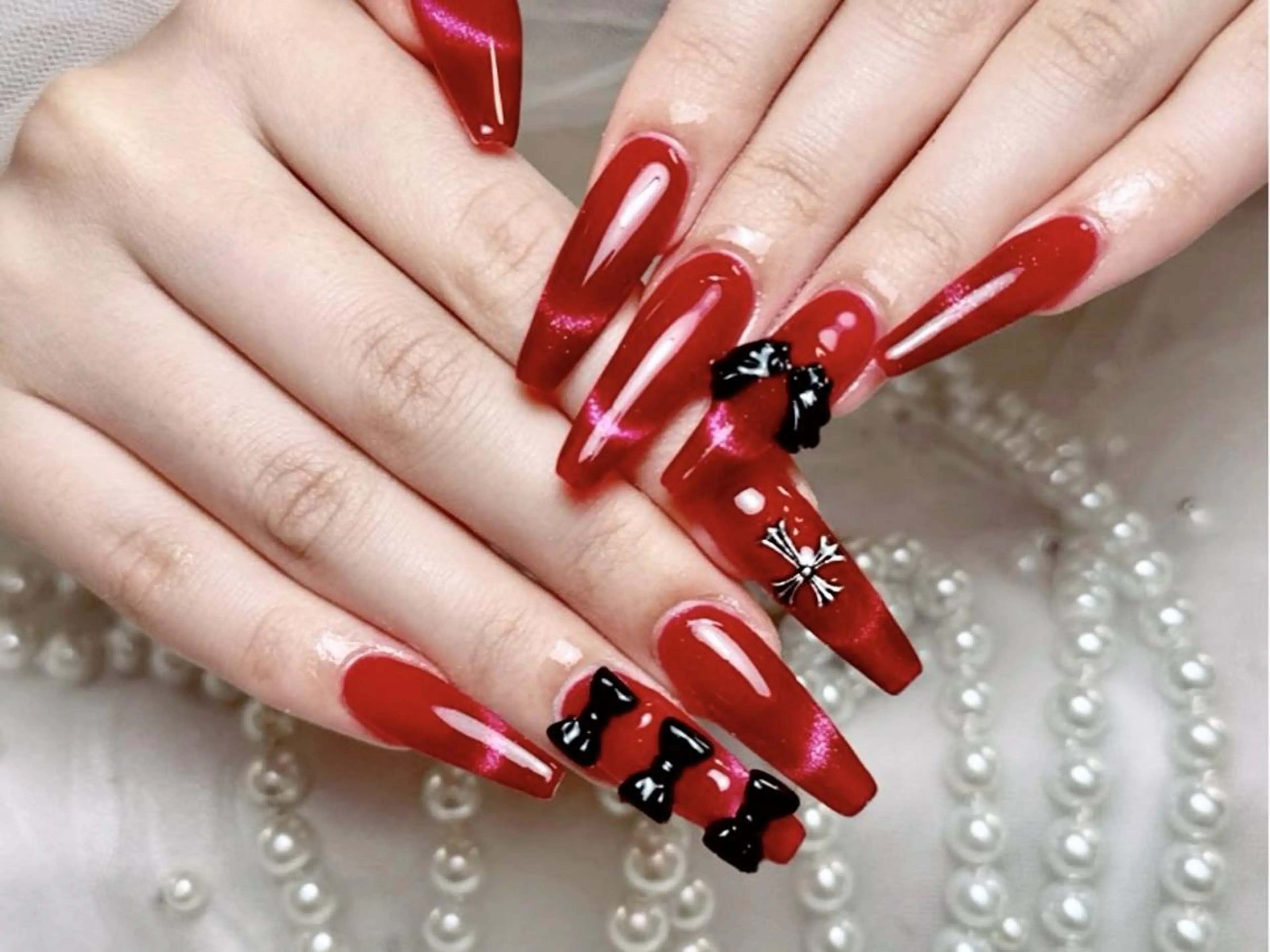 ネイル 持ち込み 🦋y y Nail 🤍のネイルデザイン