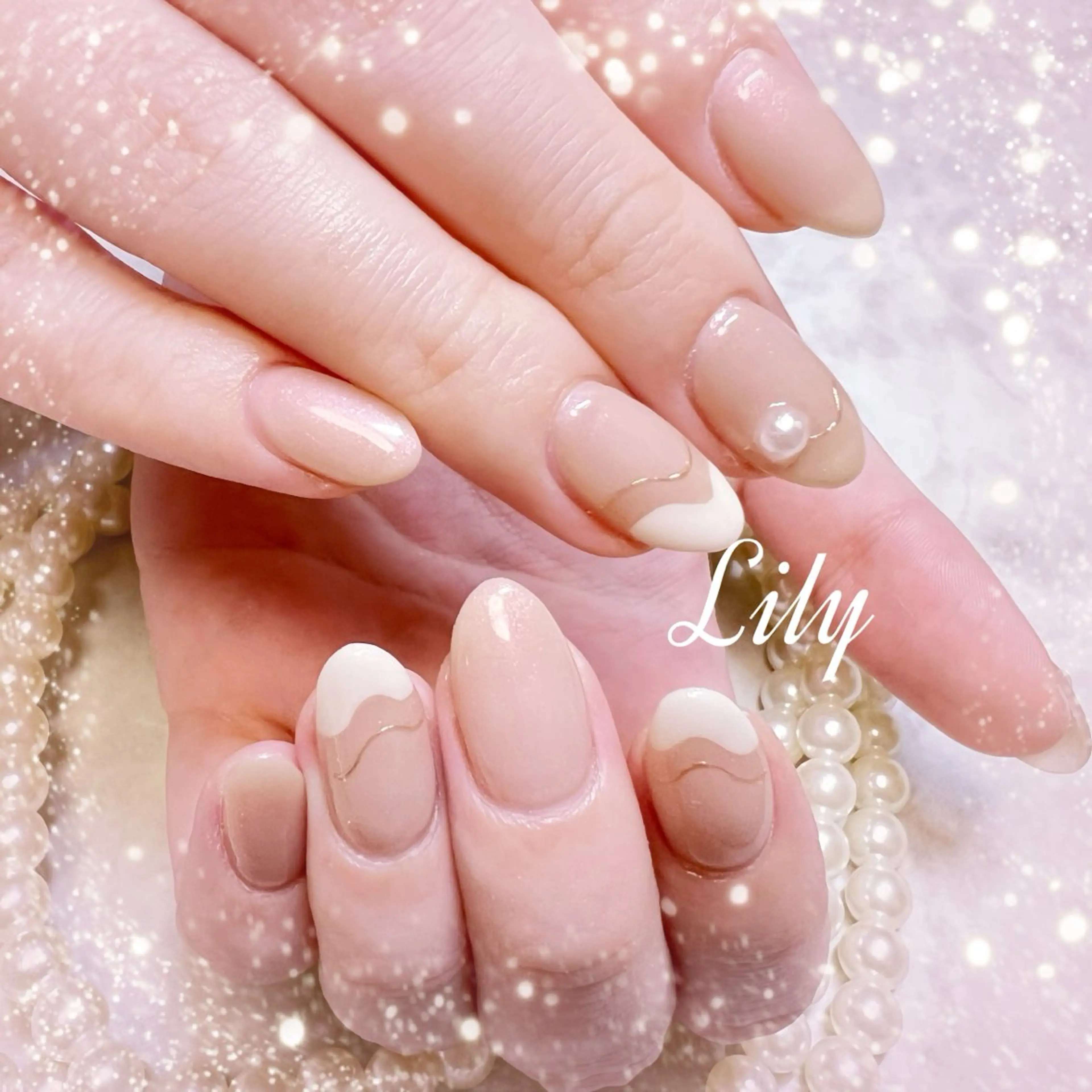 ネイル ハンドネイル Nailsalon Lilyのネイルデザイン