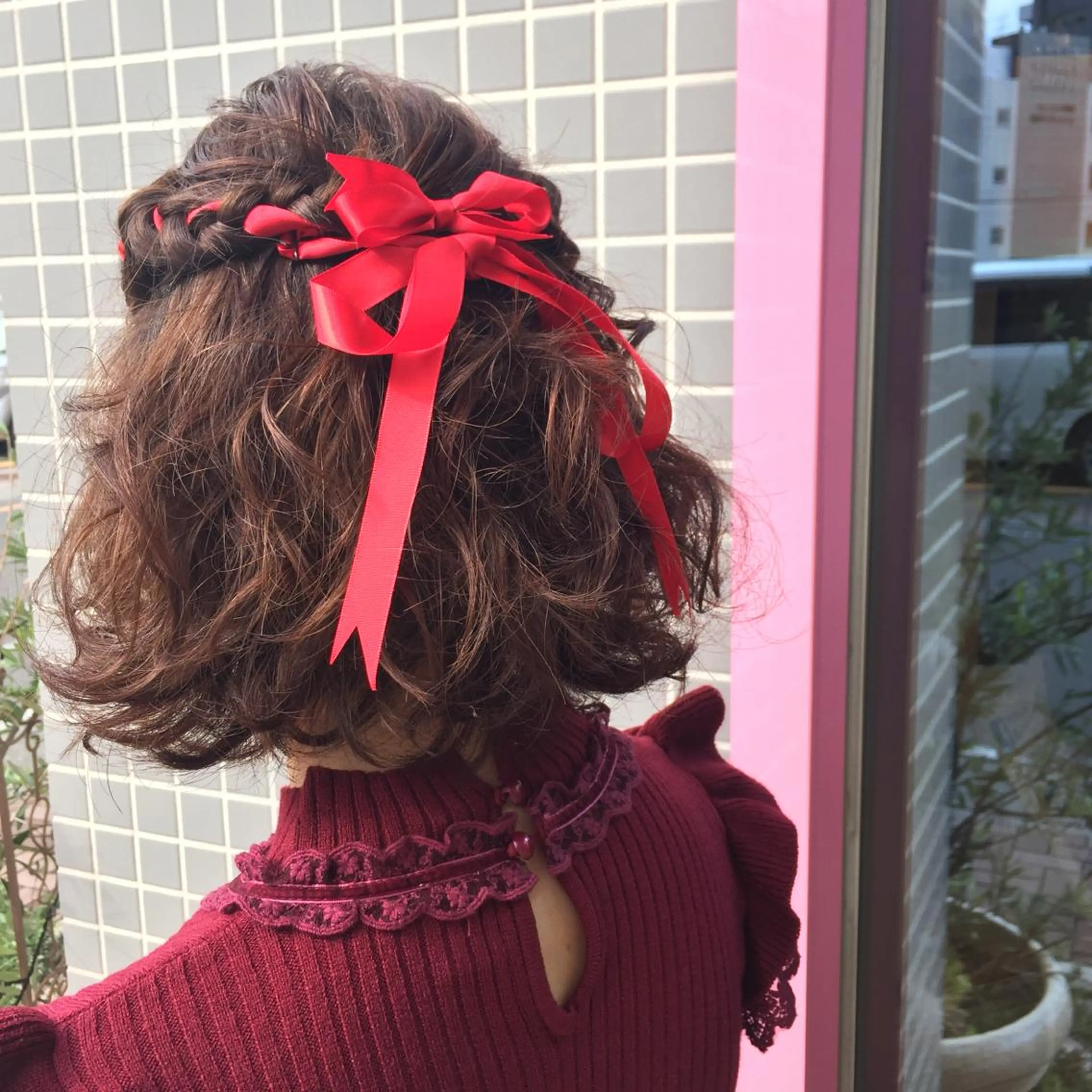 ヘアセット  ヘアアレンジ🌷お出かけやパーティーにの写真