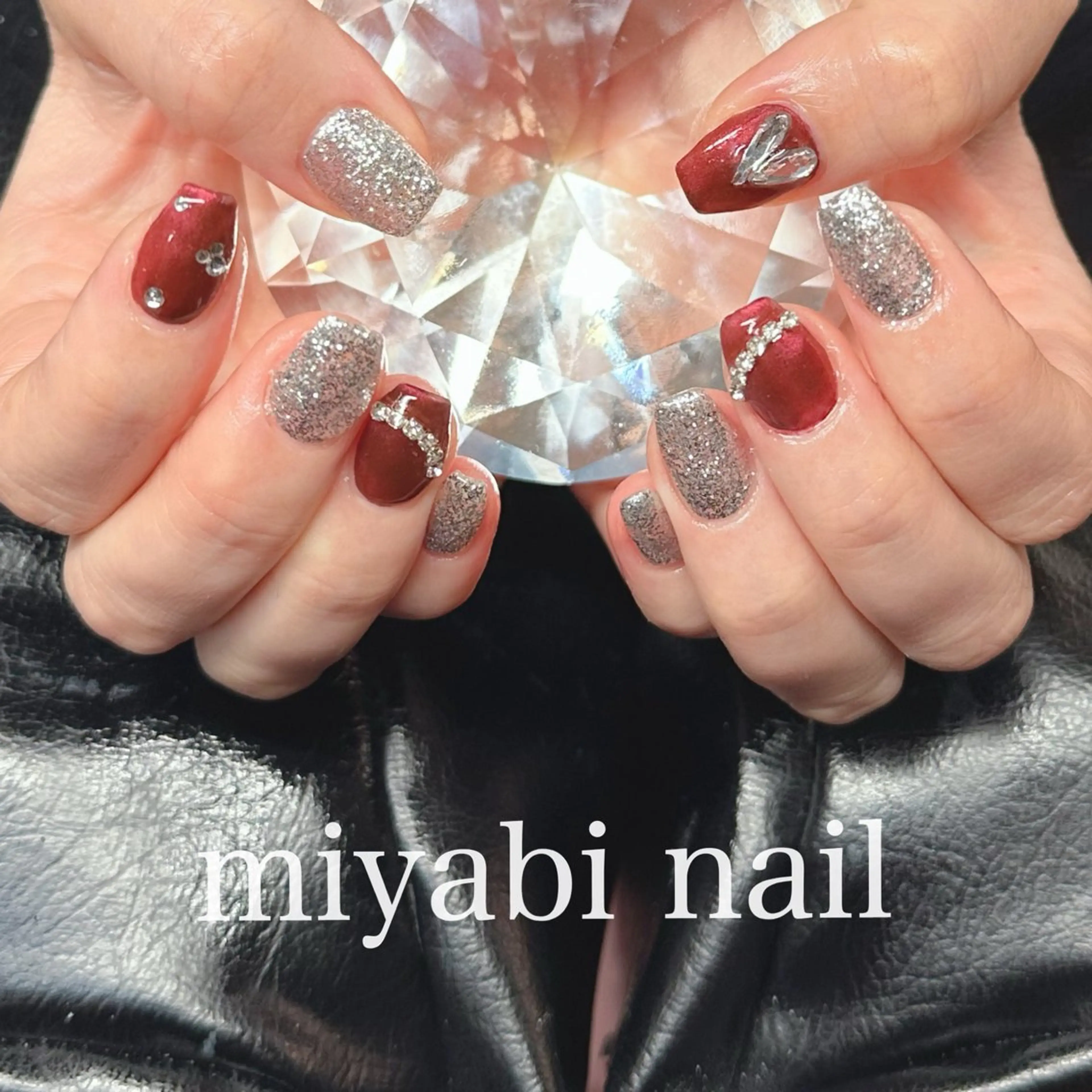 ネイル ハンドネイル miyabi nail 桂川駅近くのネイルデザイン