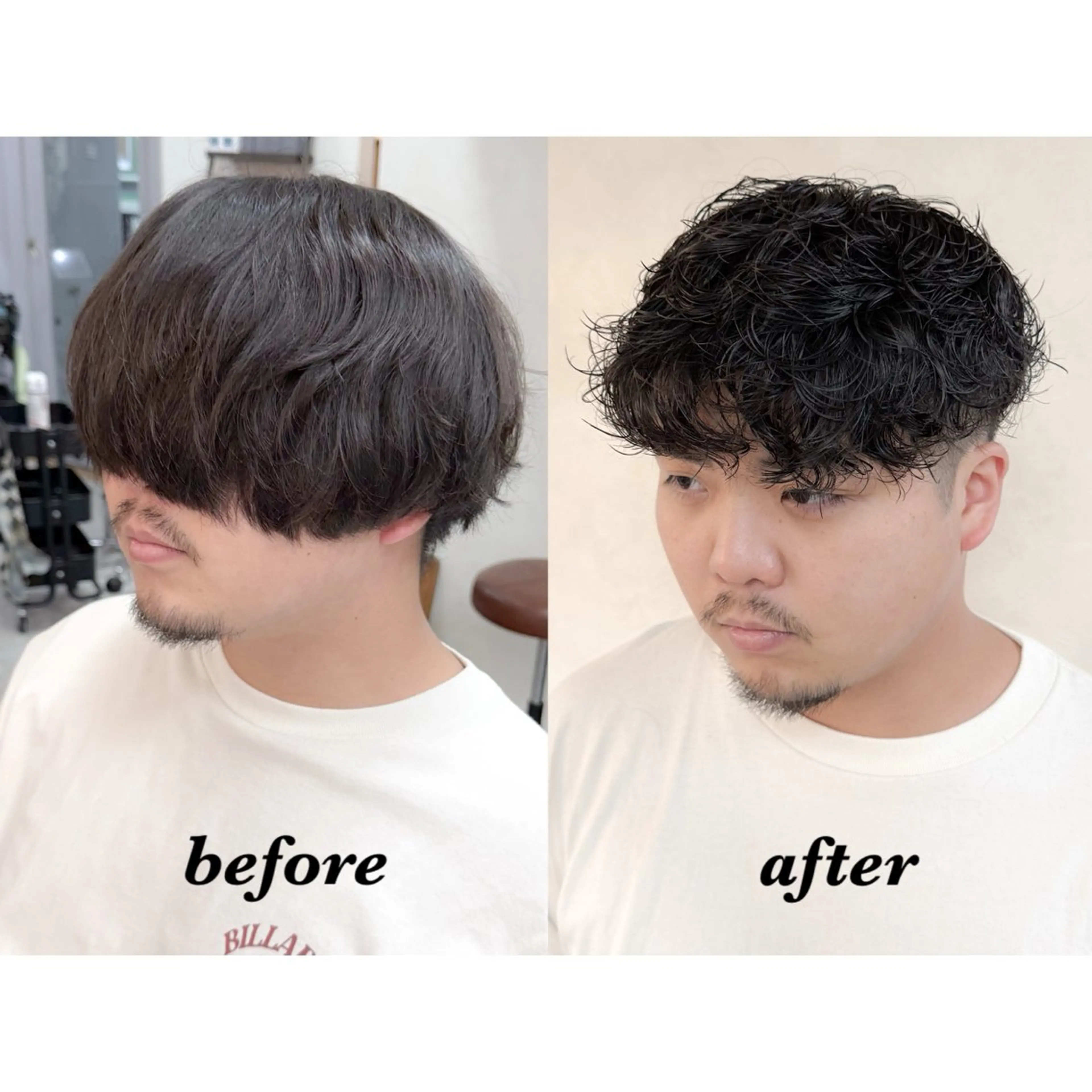 パーマ メンズ カット パーマ キヨ メンズカット/パーマのヘアスタイル