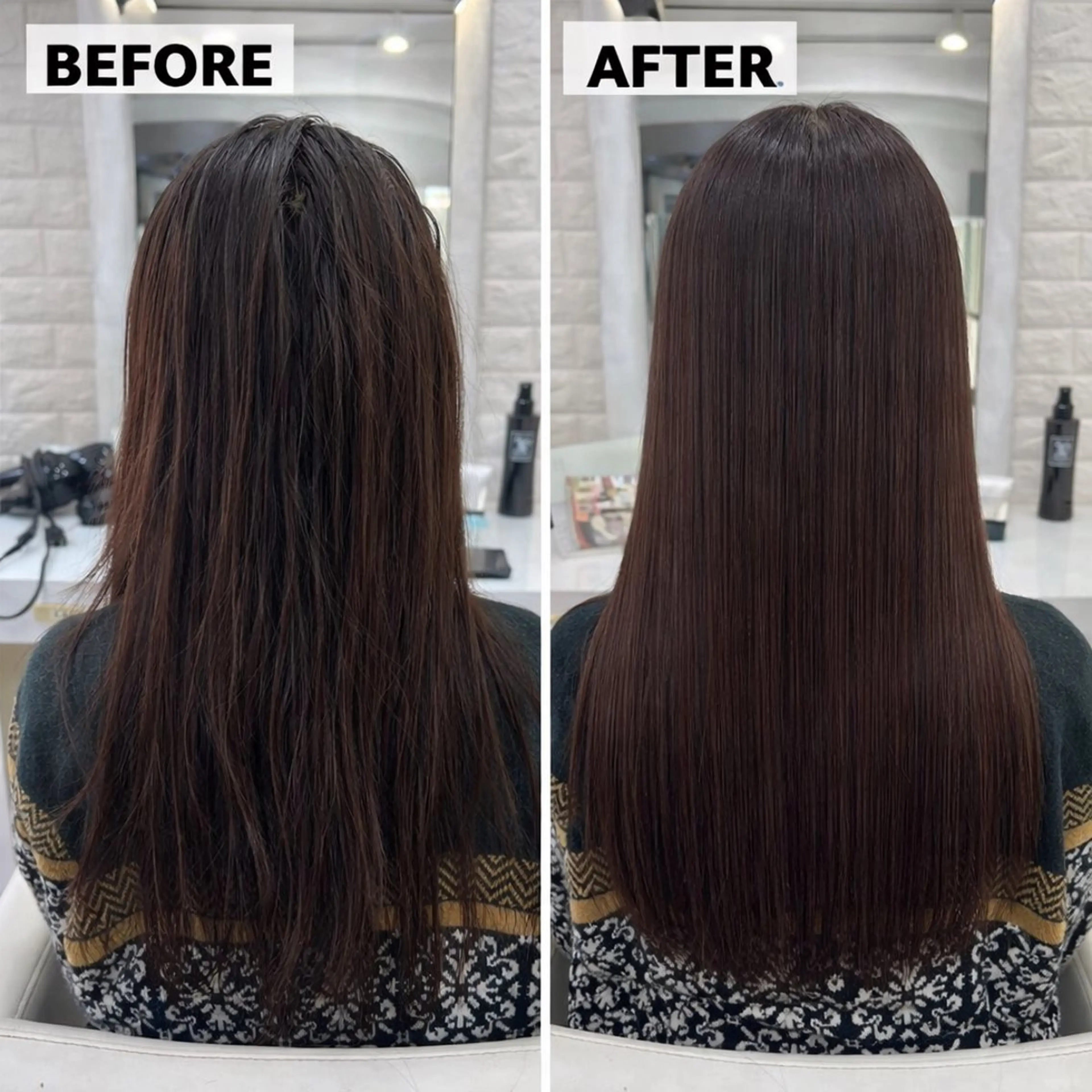 ロング 髪質改善 トリートメント トリートメント ONE EIGHTY 表参道所属・🫧髪質改善 縮毛矯正特化🫧中西のヘアスタイル