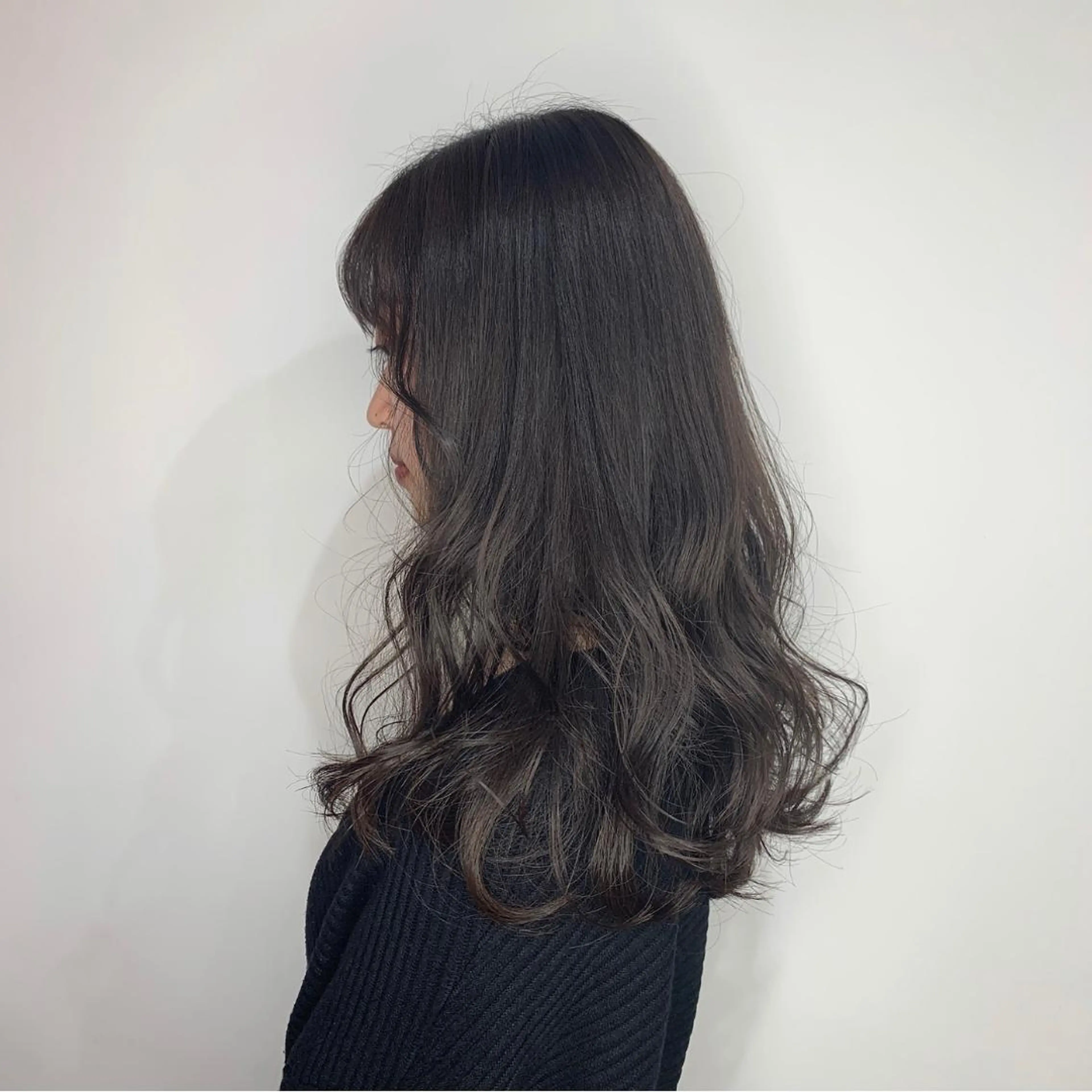 ロング カラー カット ヘアカラー HARUKA韓国ヘア /Luana梅田のヘアスタイル