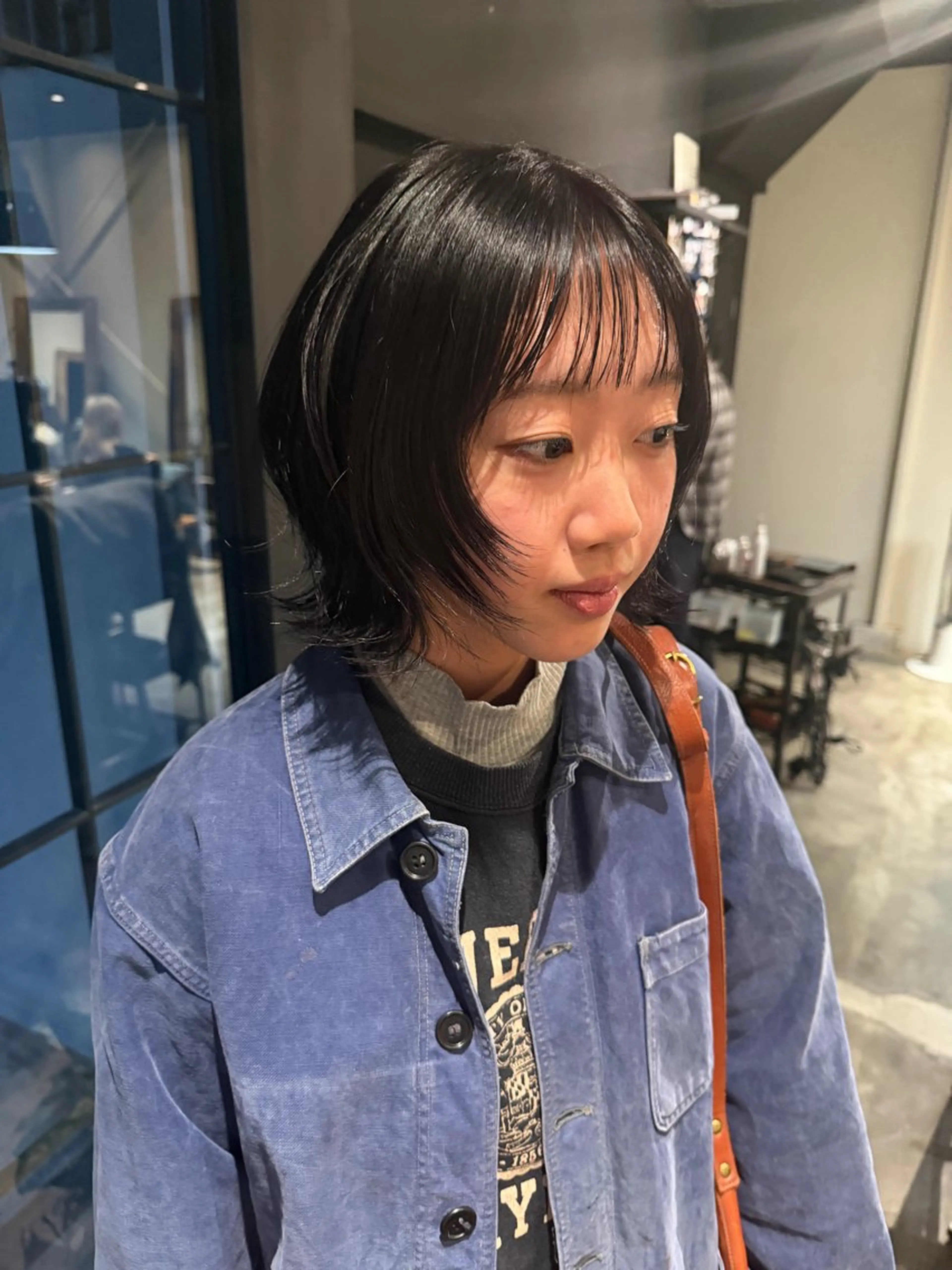 ショート the  hinc所属・新貝楓🌀 透明感カラーのヘアスタイル