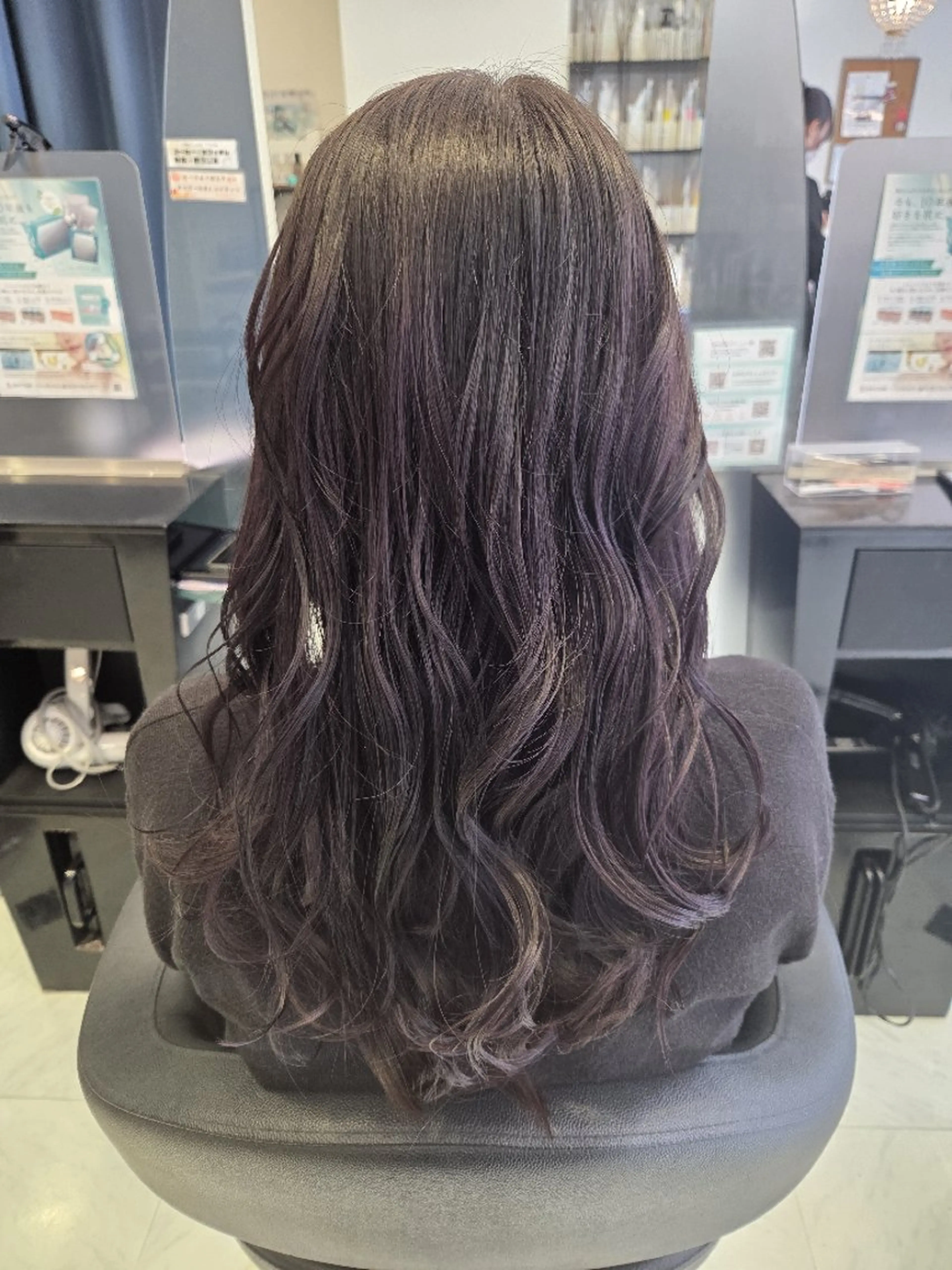 【カラー剤使いたくない方オススメ✨️】ヘアマニキュア+シャンプー+ブローの写真