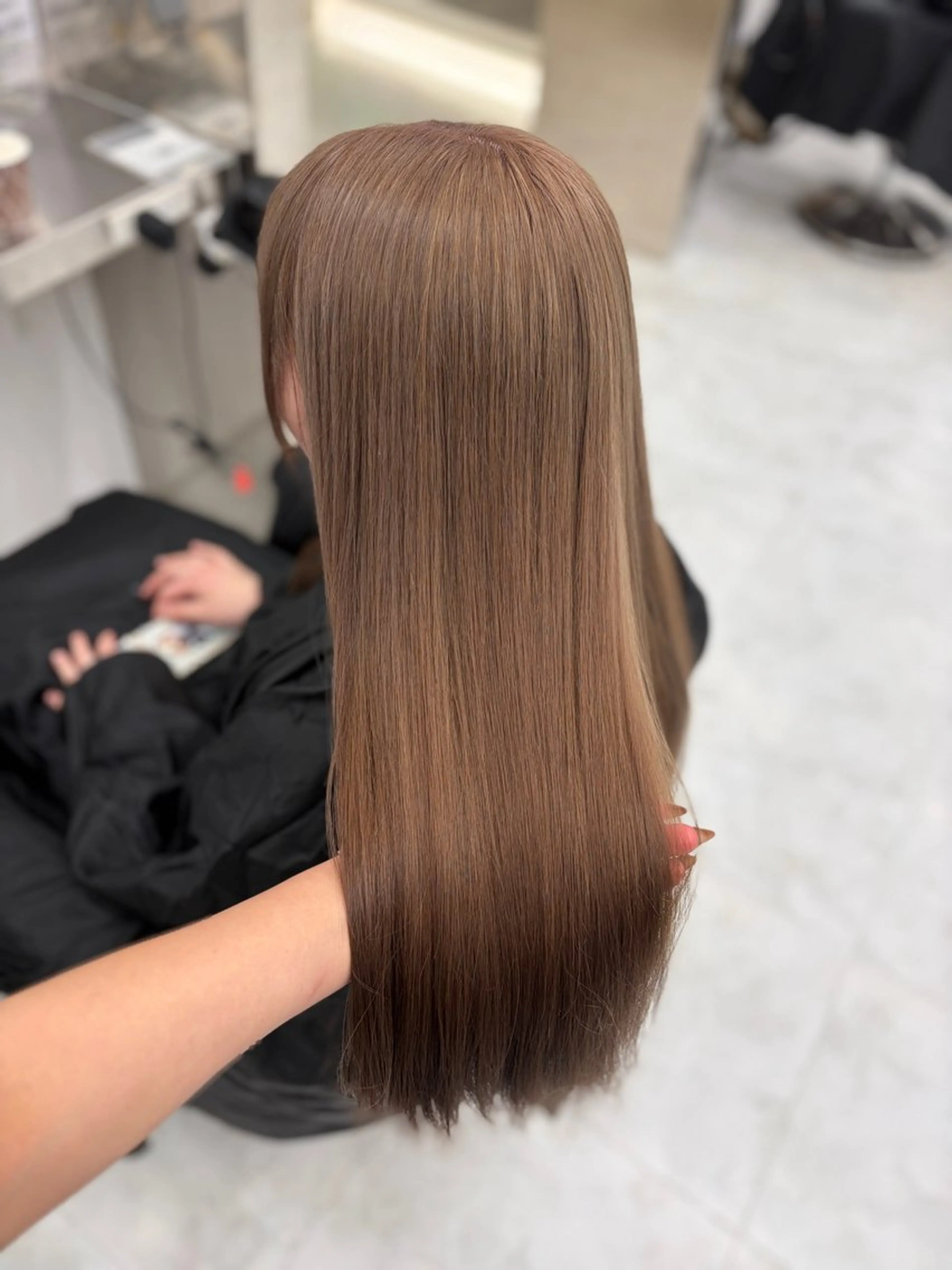 カラー ヘアカラー トリートメント ヘアセット 透明感うる艶カラー 🤍MANAMIのヘアスタイル