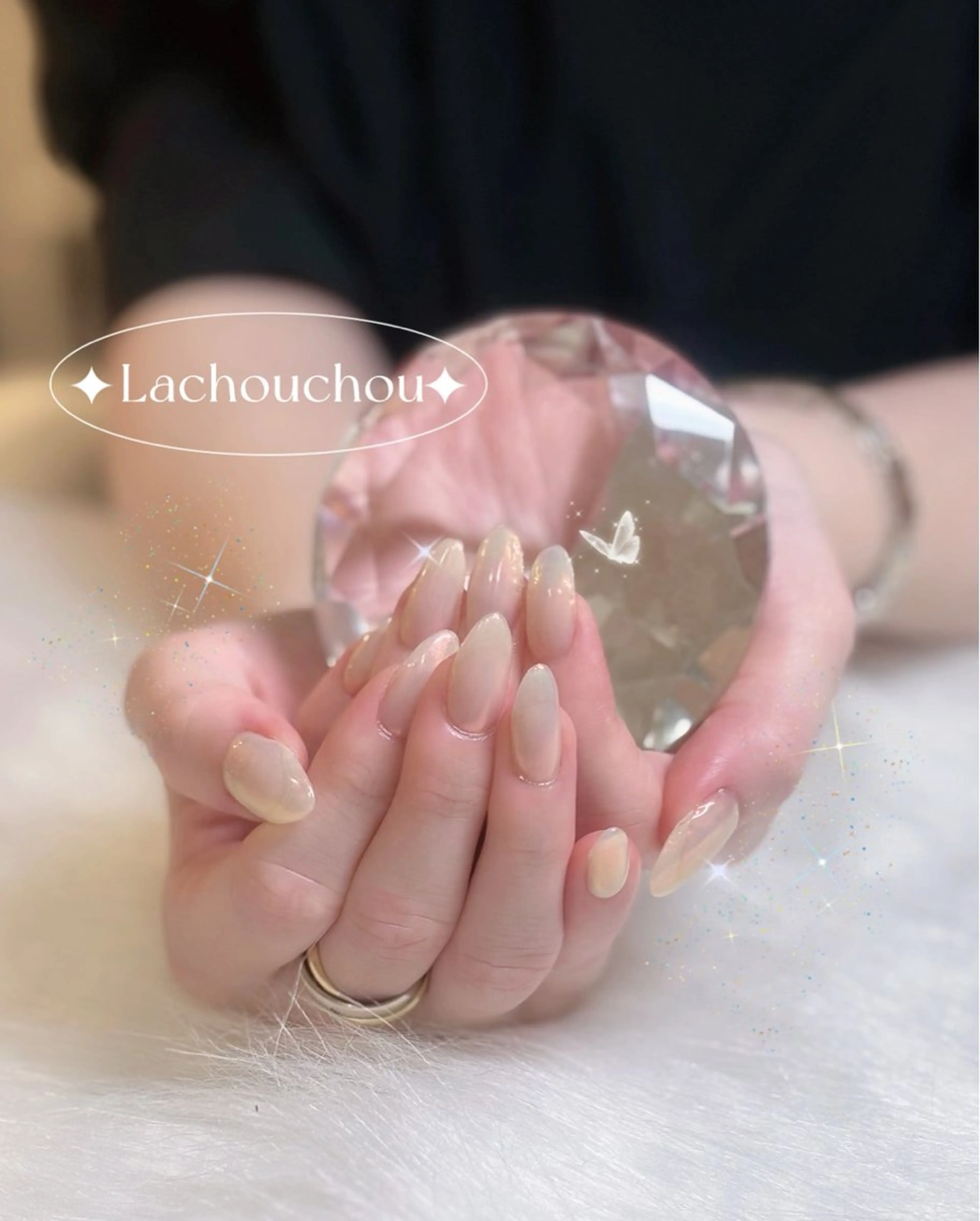 ネイル ハンドネイル La chouchou所属・透明感/フィルイン/ 亀戸5分ラシュシュのネイルデザイン