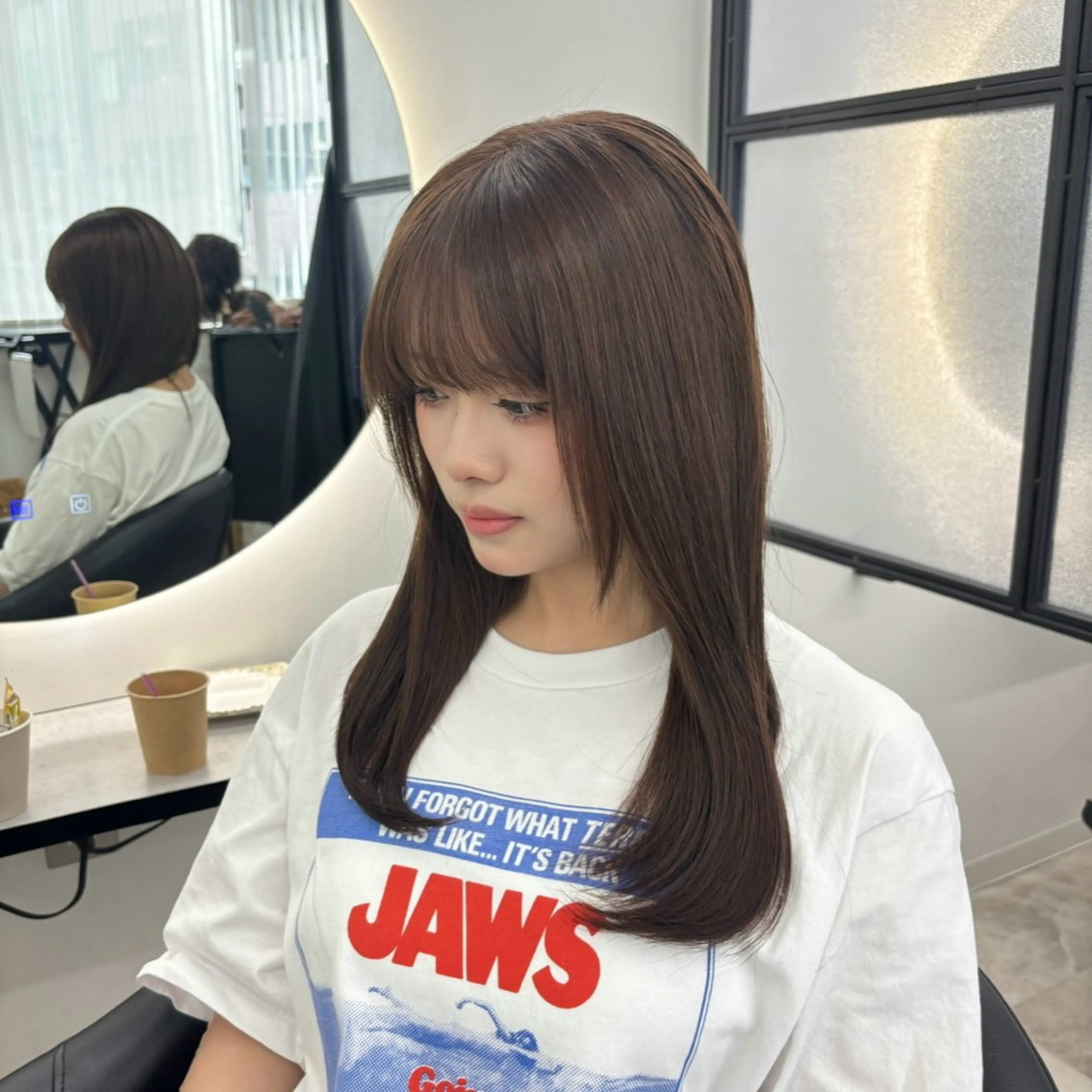 ロング カラー ヘアカラー Ren. 🦋デザインカラーのヘアスタイル