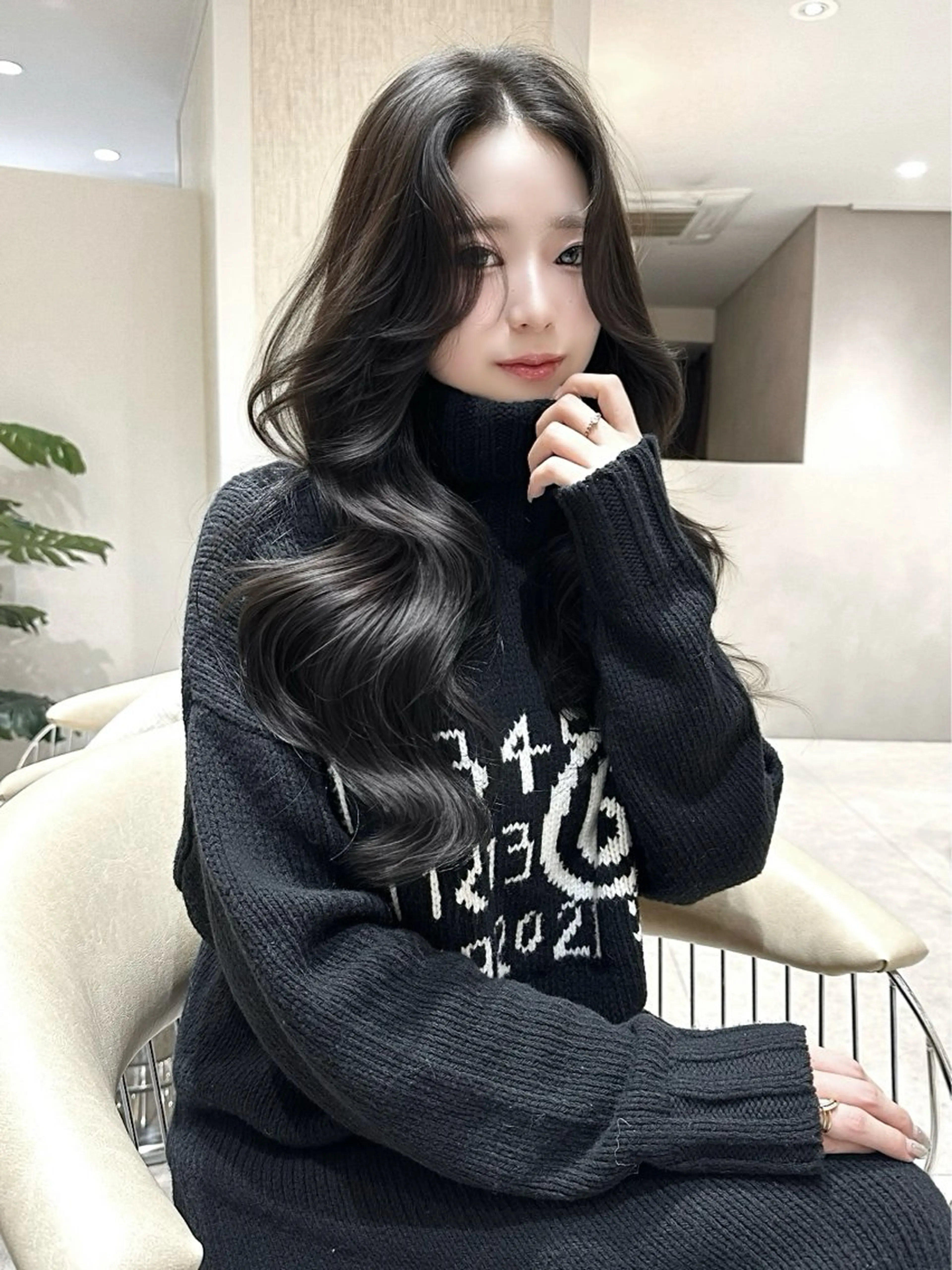 ロング カラー ♡Yoshino♡ 色っぽトレンドヘアのヘアスタイル