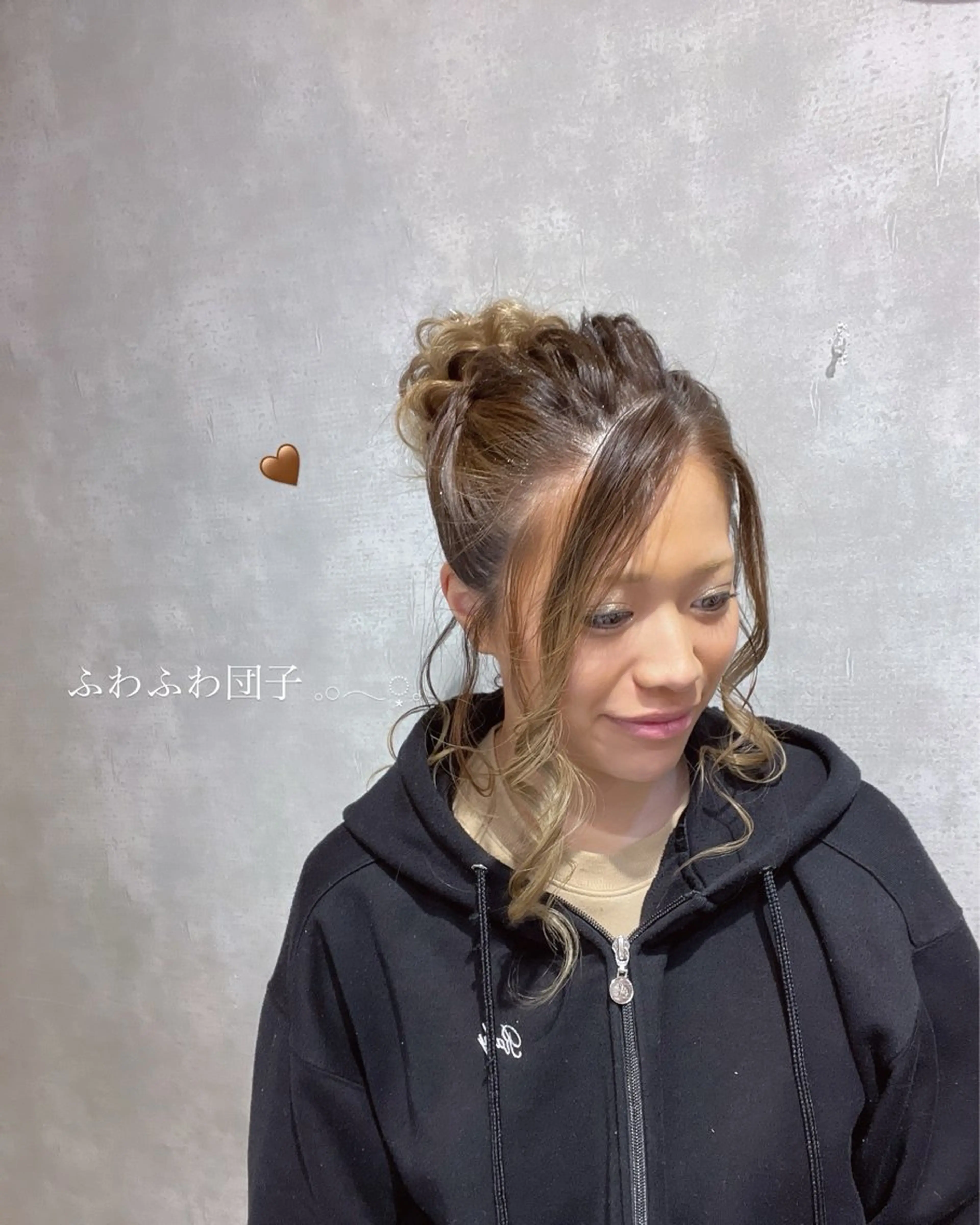 ヘアアレンジ ヘアセット 🖤ROSEL／ KUREA🖤のヘアスタイル