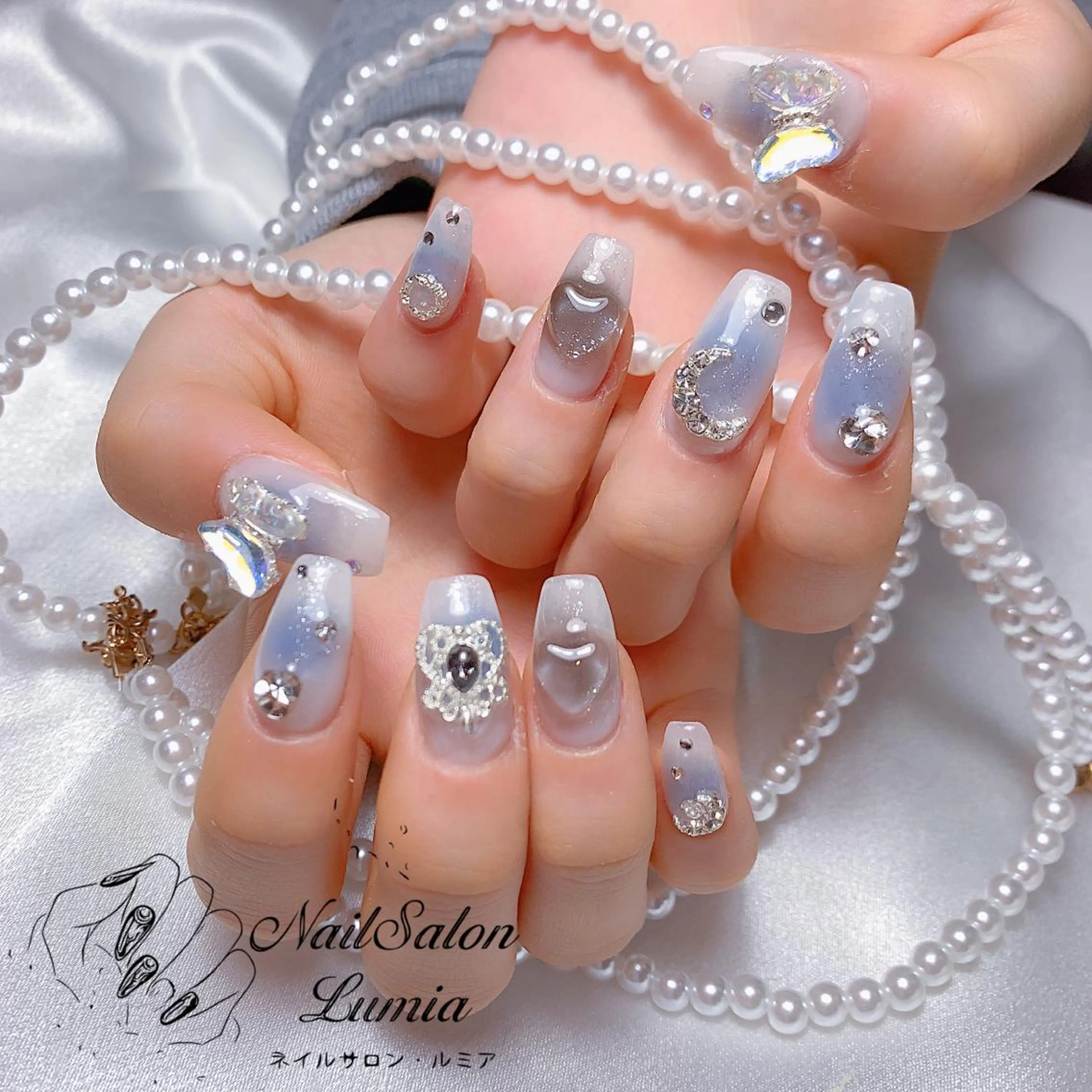ネイル ハンドネイル ネイルサロン ルミア Lumia 店長のネイルデザイン