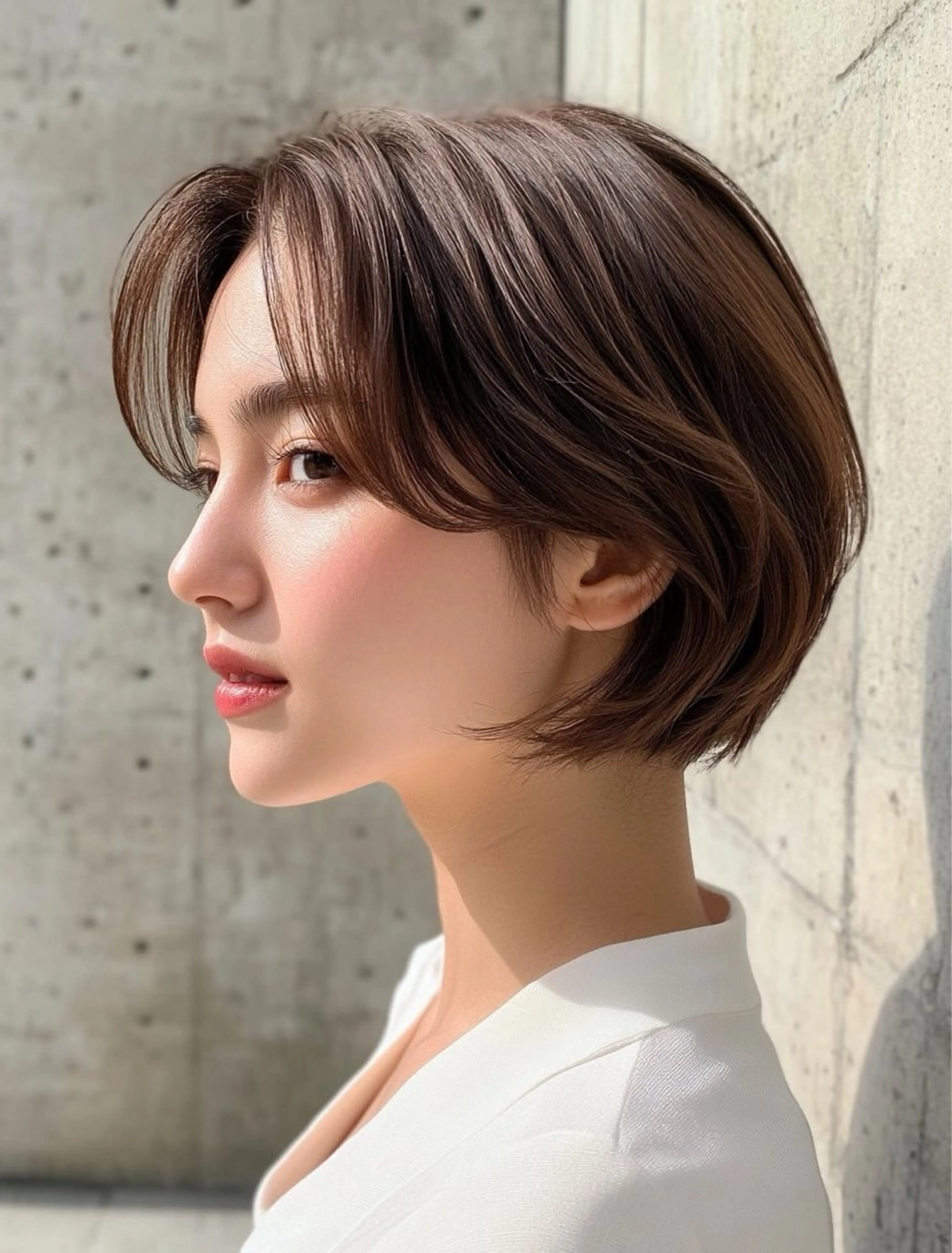 ショート カット ヘアカラー トリートメント 銀座/レイヤー 🌷nonoka🌷のヘアスタイル